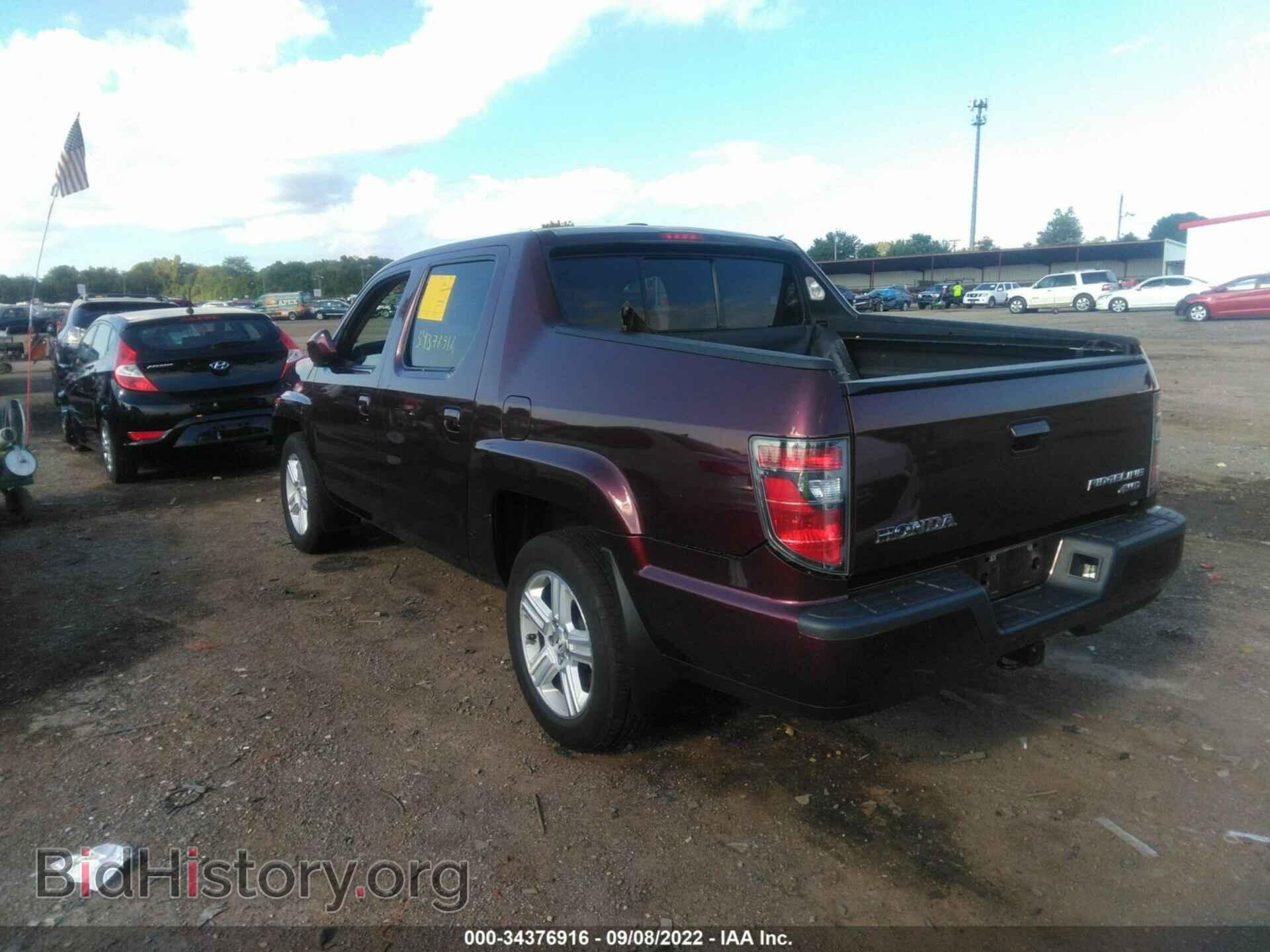 2013 HONDA RIDGELINE - VIN: 5FPYK1F54DB018280 - Фото 3