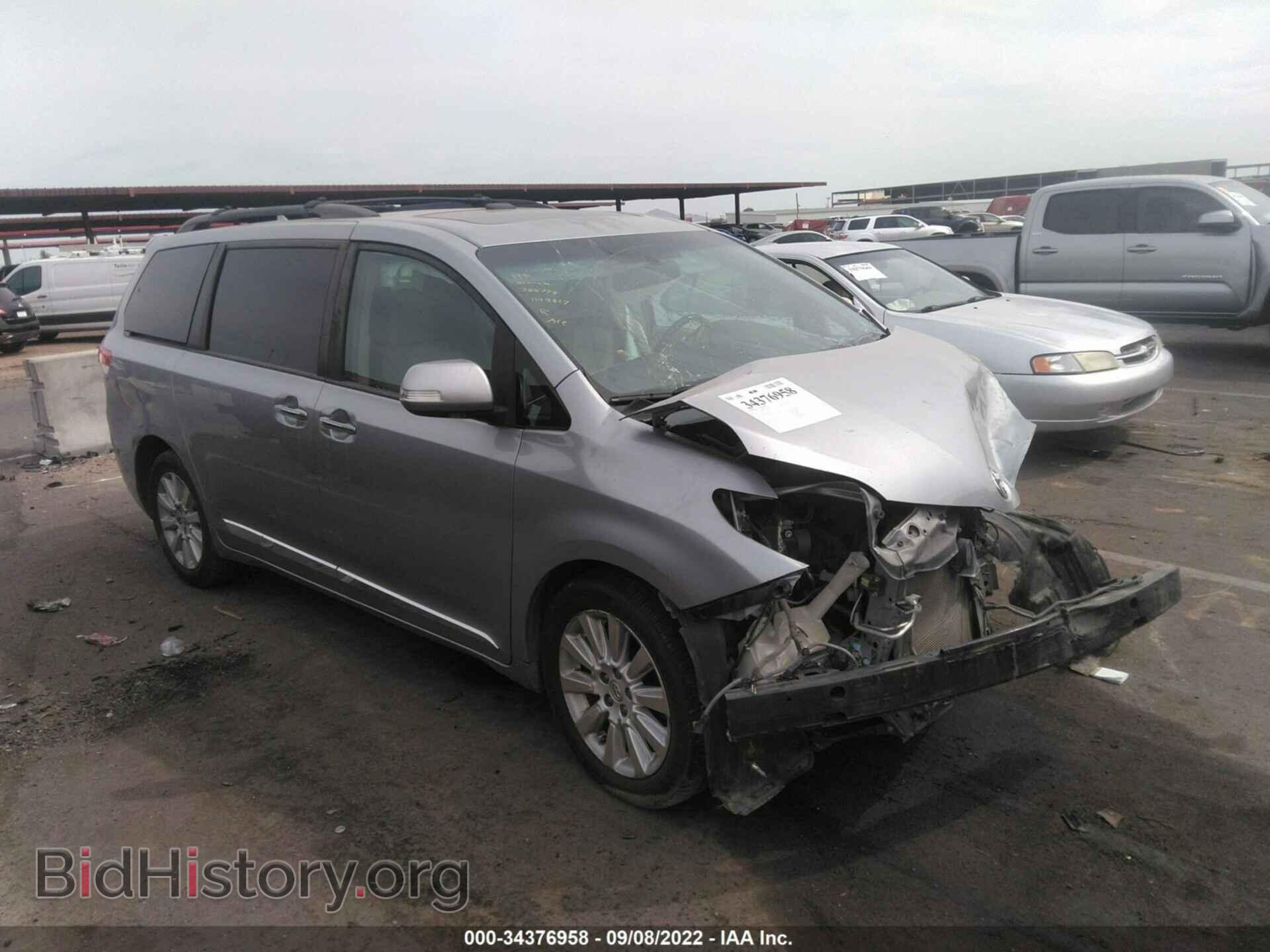 Фотография 5TDYK3DC8DS303727 - TOYOTA SIENNA 2013