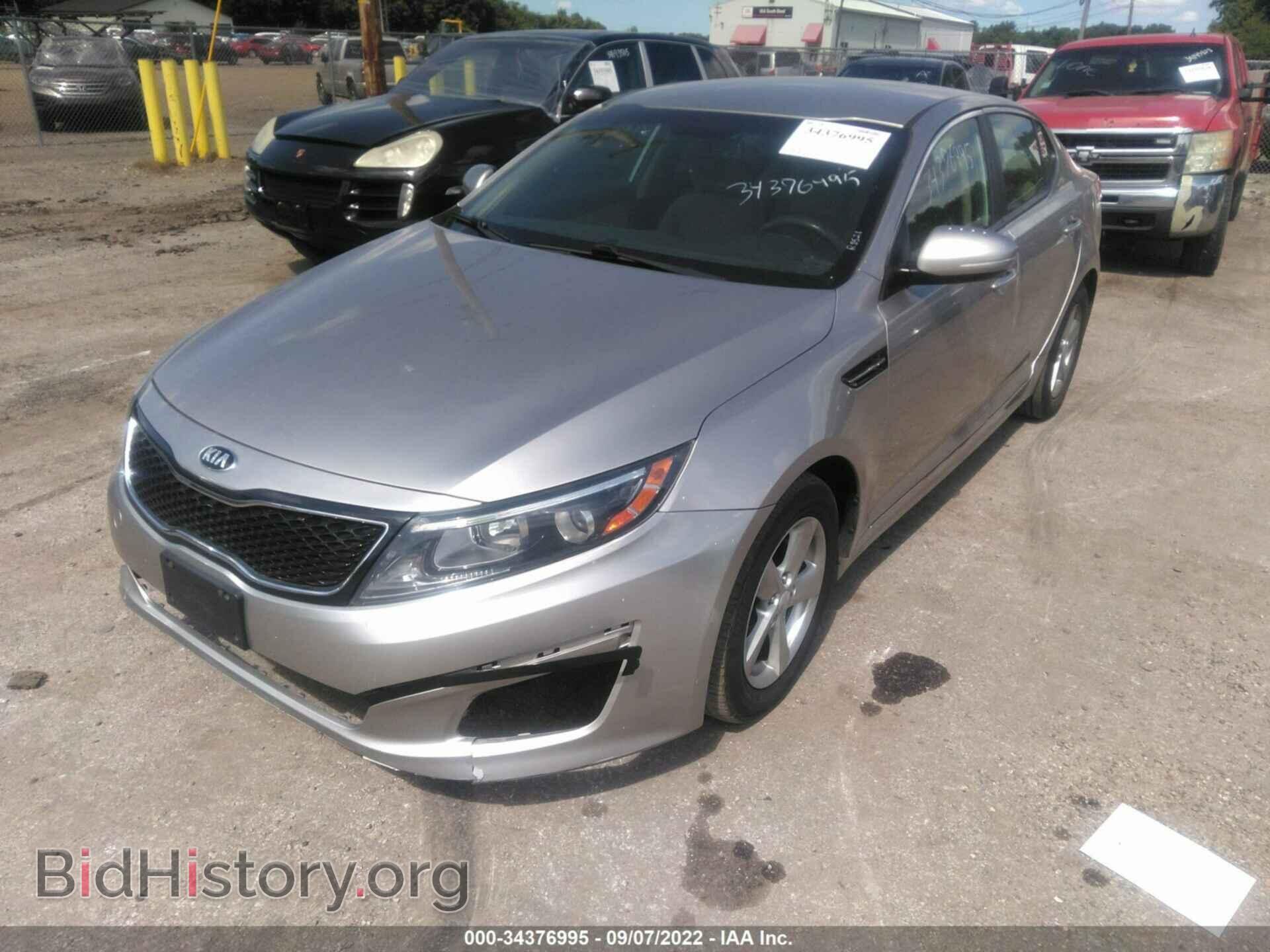 2015 KIA OPTIMA - VIN: KNAGM4A73F5544622 - Фото 2
