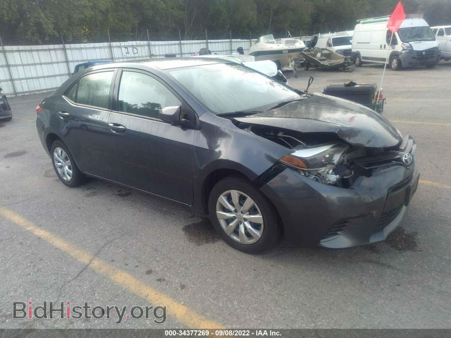 Photo 5YFBURHE3FP229224 - TOYOTA COROLLA 2015