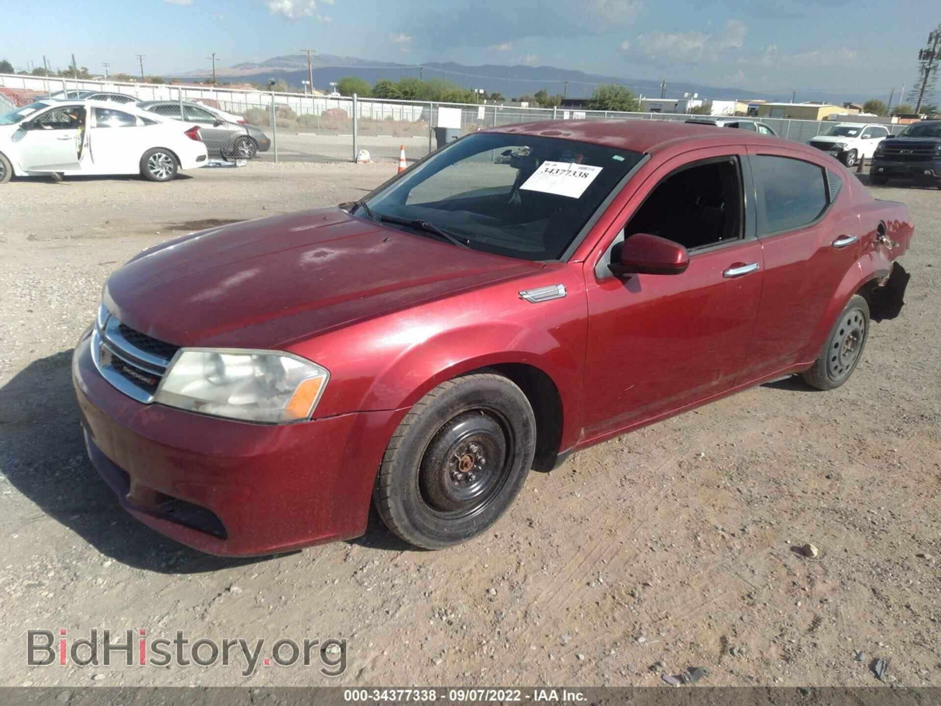 2014 DODGE AVENGER - VIN: 1C3CDZCB1EN202881 - Photo 2