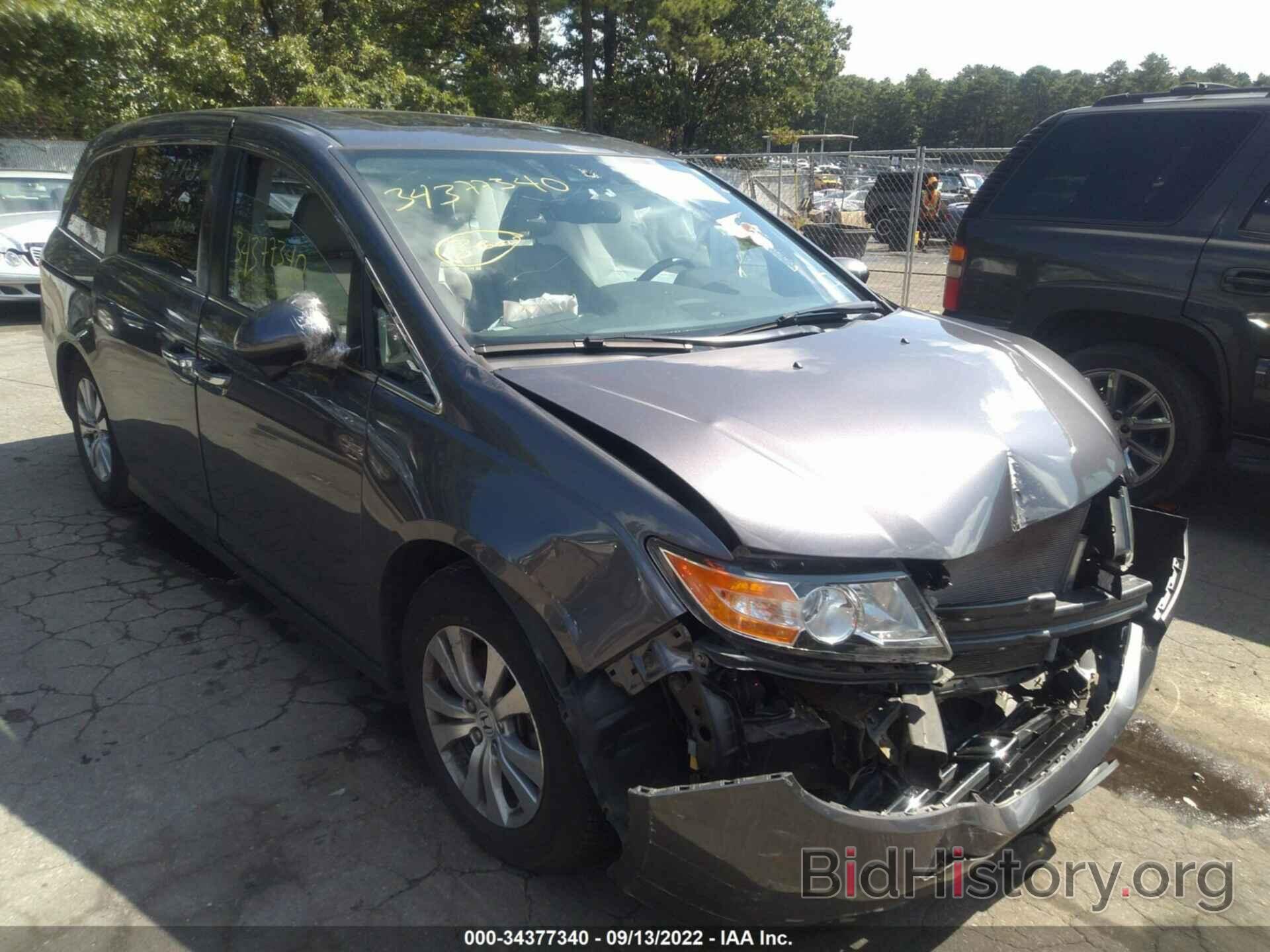 Photo 5FNRL5H68GB106213 - HONDA ODYSSEY 2016