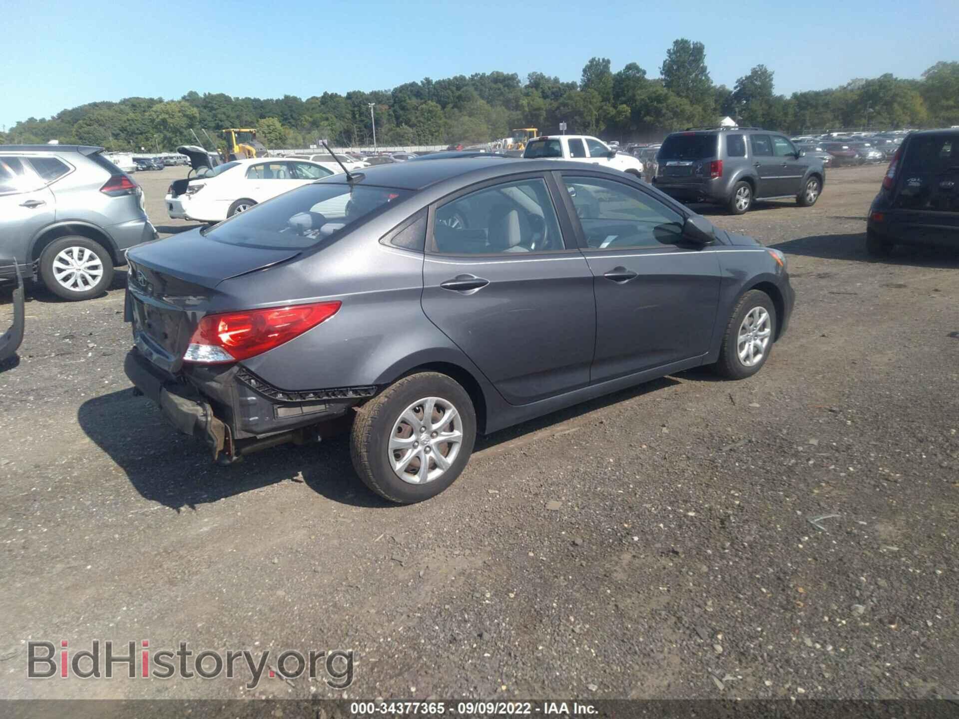 2012 HYUNDAI ACCENT - VIN: KMHCT4AE9CU266468 - Фото 4