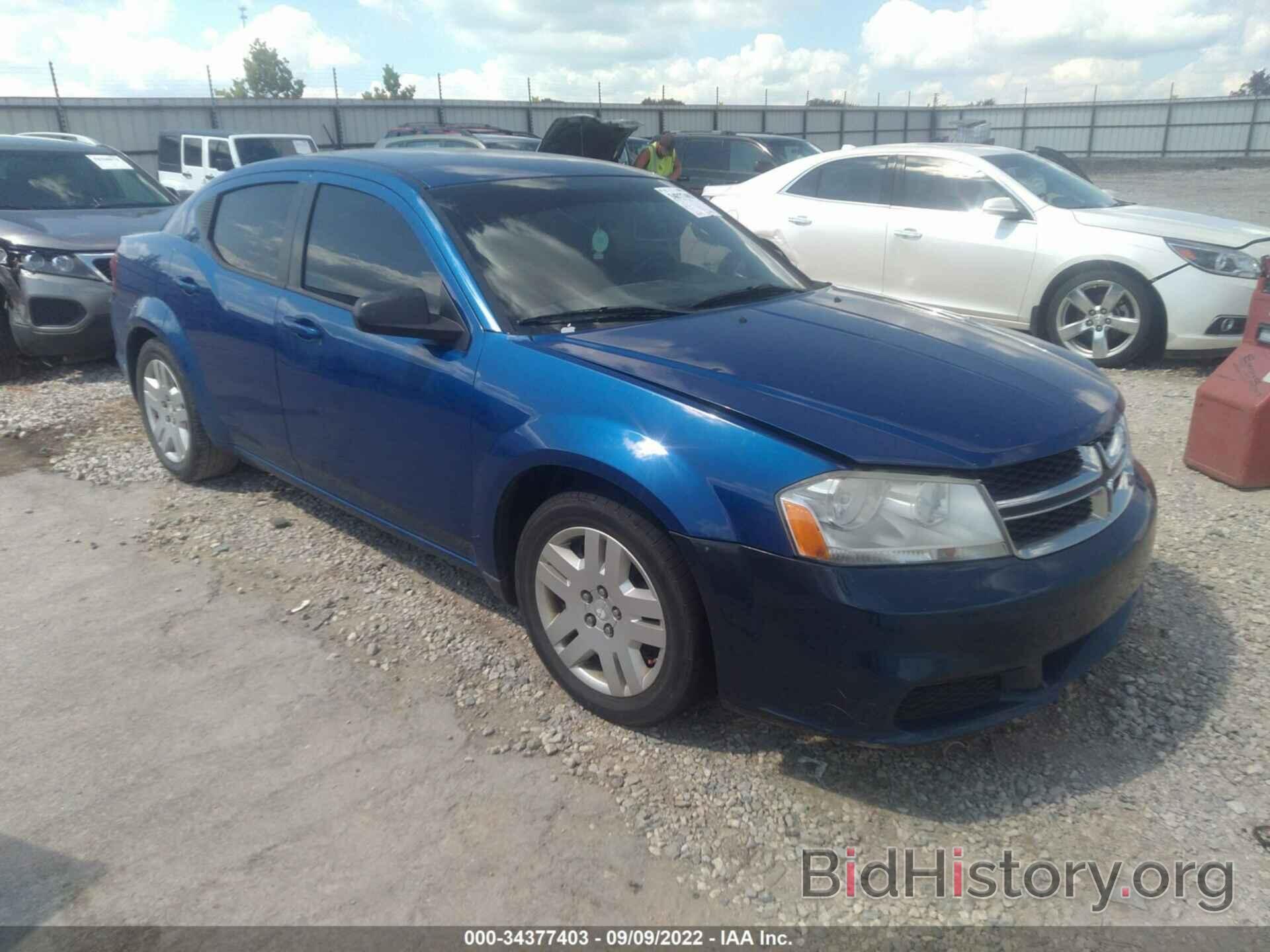 Photo 1C3CDZAB2EN216887 - DODGE AVENGER 2014