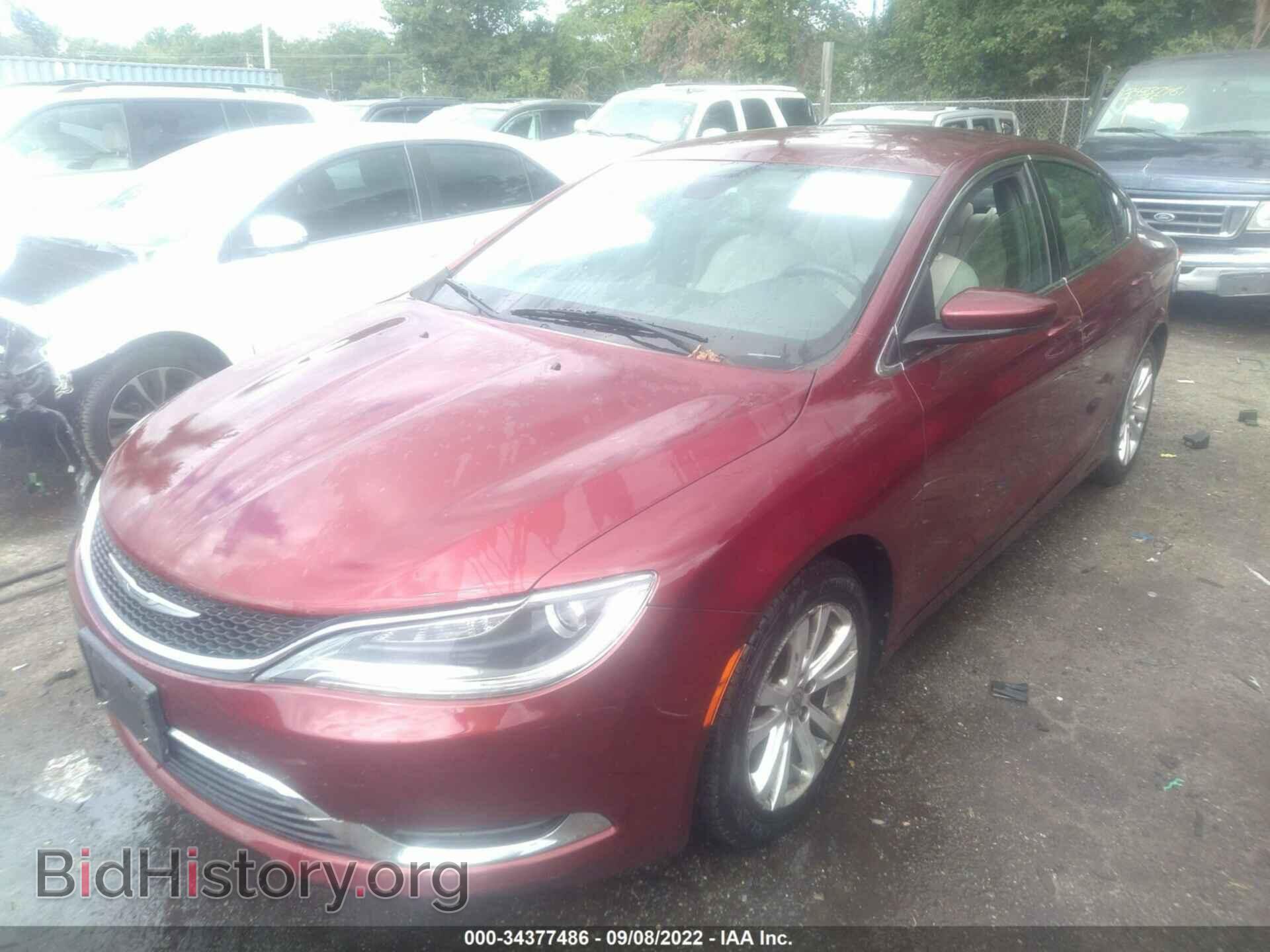 2015 CHRYSLER 200 - VIN: 1C3CCCAB2FN532825 - Фото 2