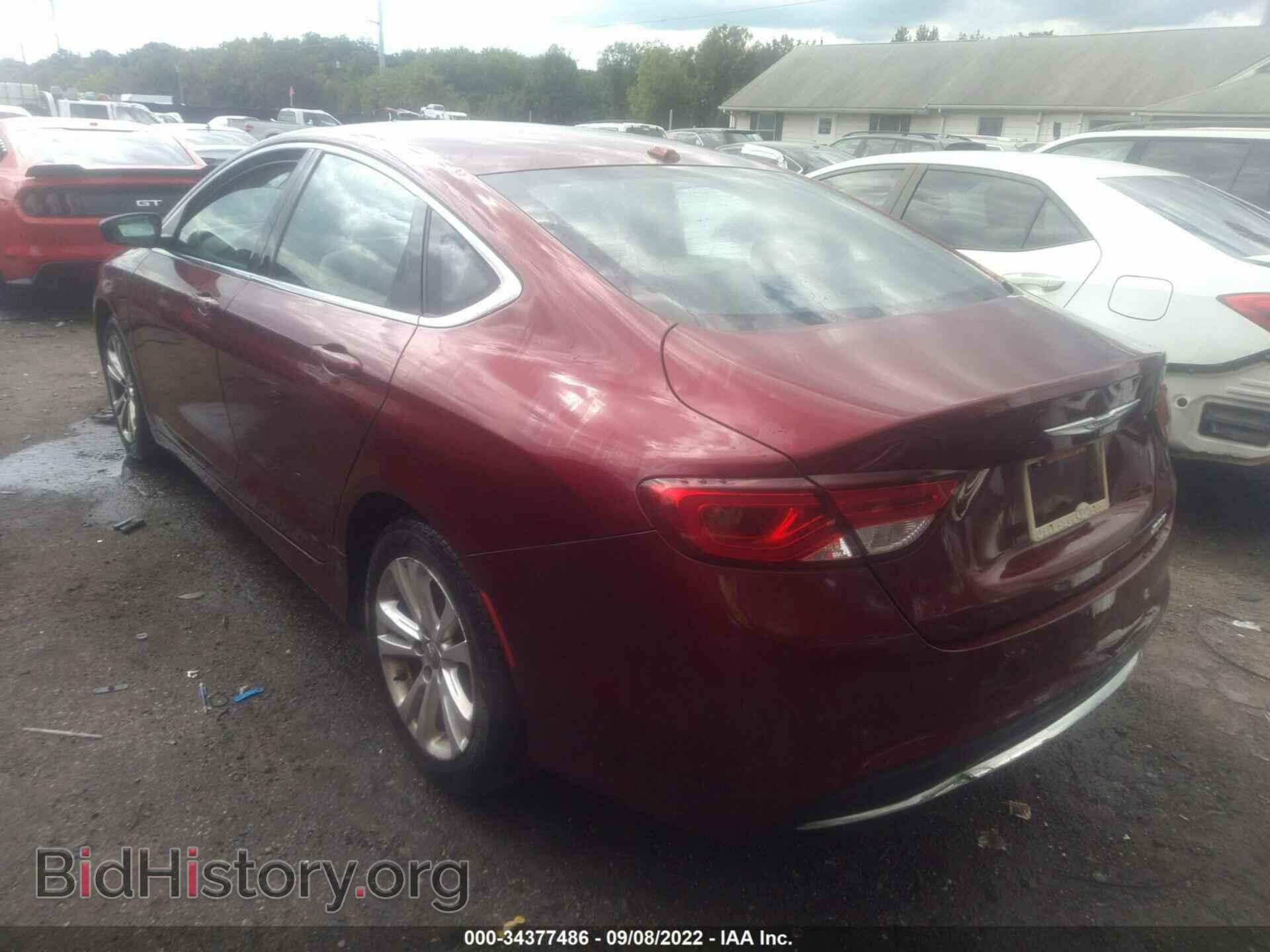 2015 CHRYSLER 200 - VIN: 1C3CCCAB2FN532825 - Фото 3