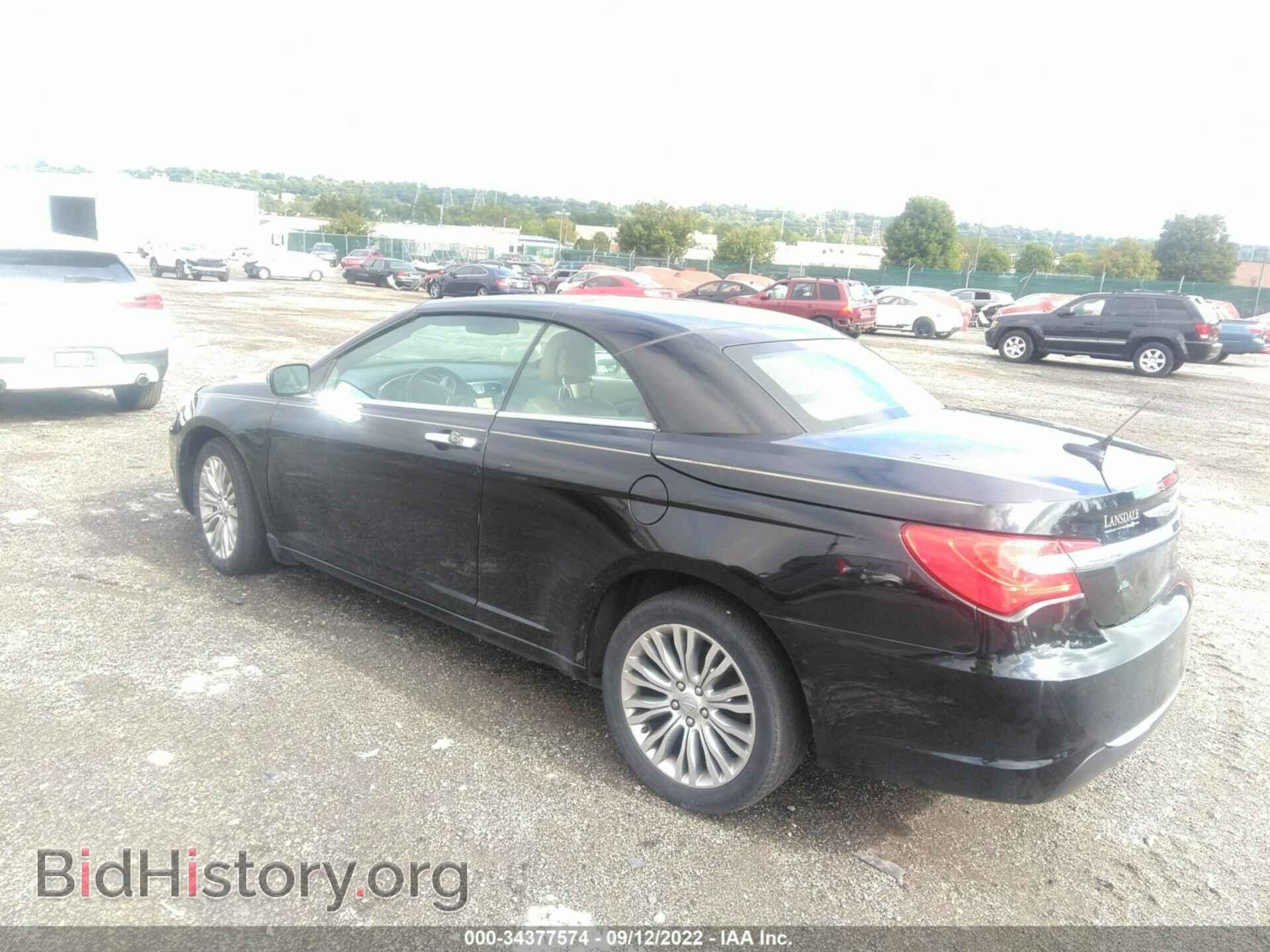 2012 CHRYSLER 200 - VIN: 1C3BCBFGXCN279646 - Фото 3