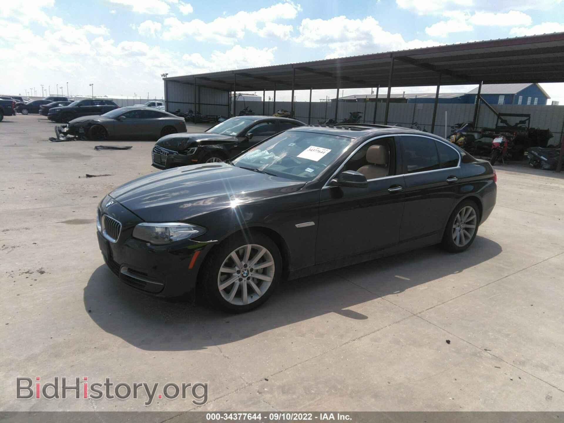 2014 BMW 5 SERIES - VIN: WBA5B3C56ED535761 - Фото 2