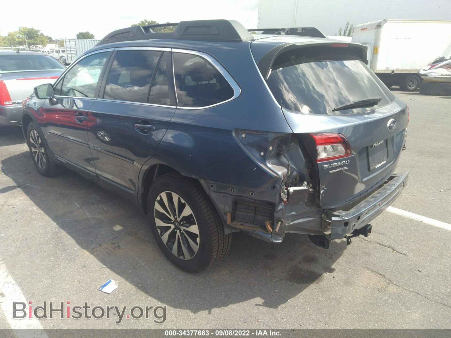 2015 SUBARU OUTBACK - VIN: 4S4BSBNC7F3316936 - Фото 3