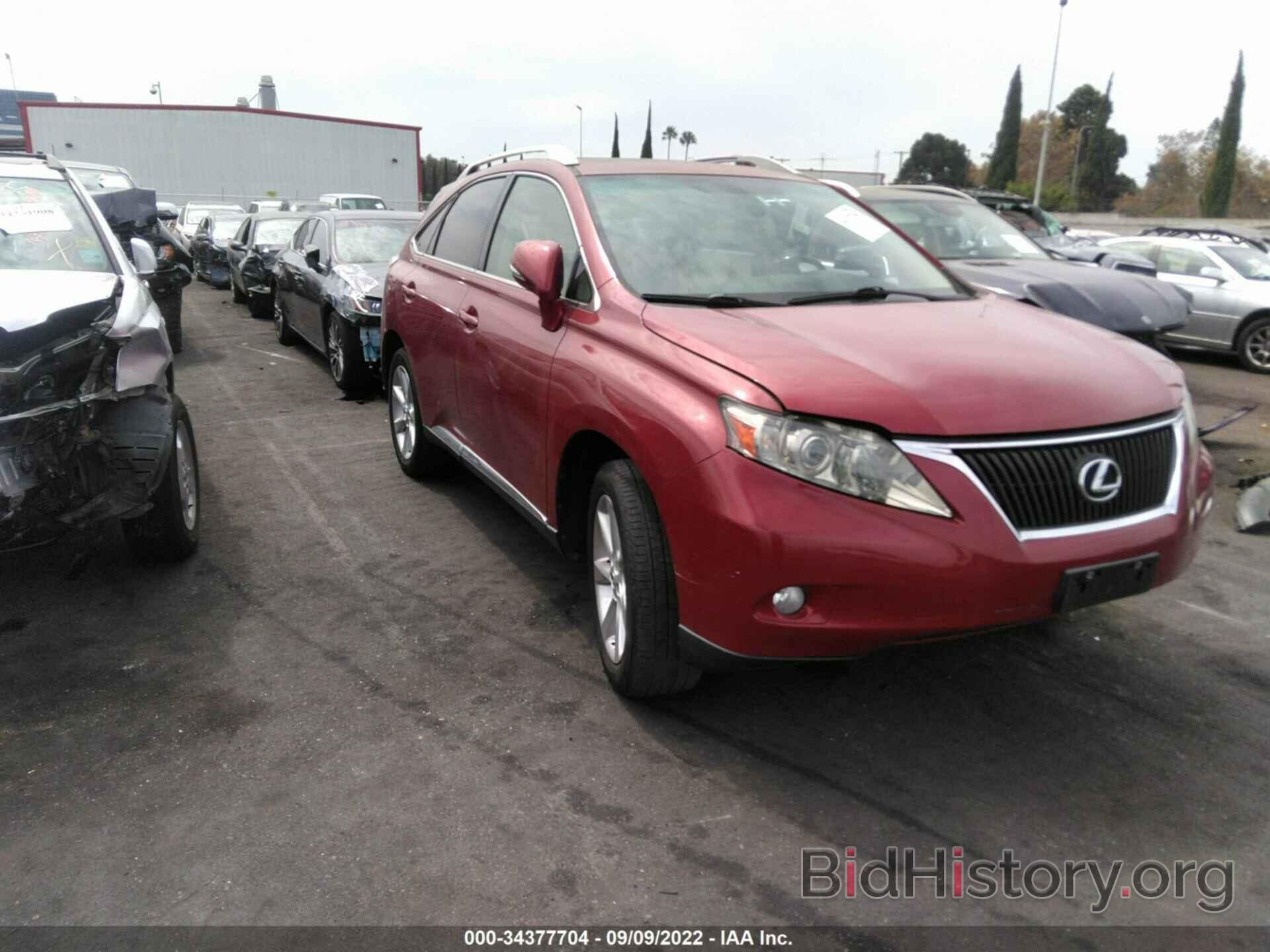 Photo JTJBK1BA7A2405659 - LEXUS RX 350 2010