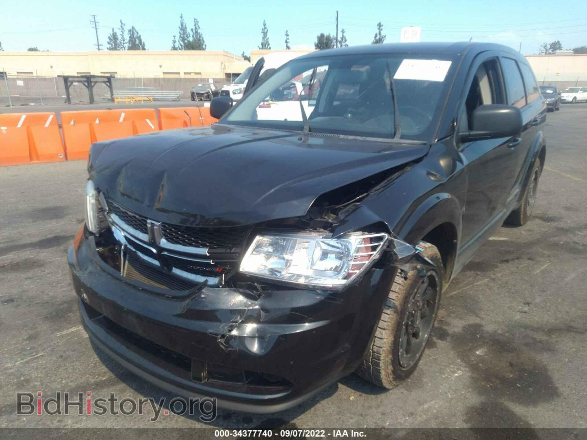 2013 DODGE JOURNEY - VIN: 3C4PDCAB2DT733017 - Фото 2