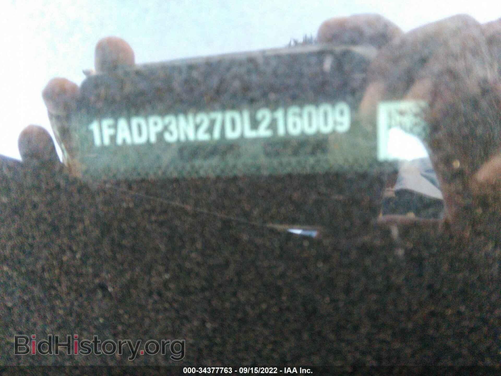 2013 FORD FOCUS - VIN: 1FADP3N27DL216009 - Фото 9