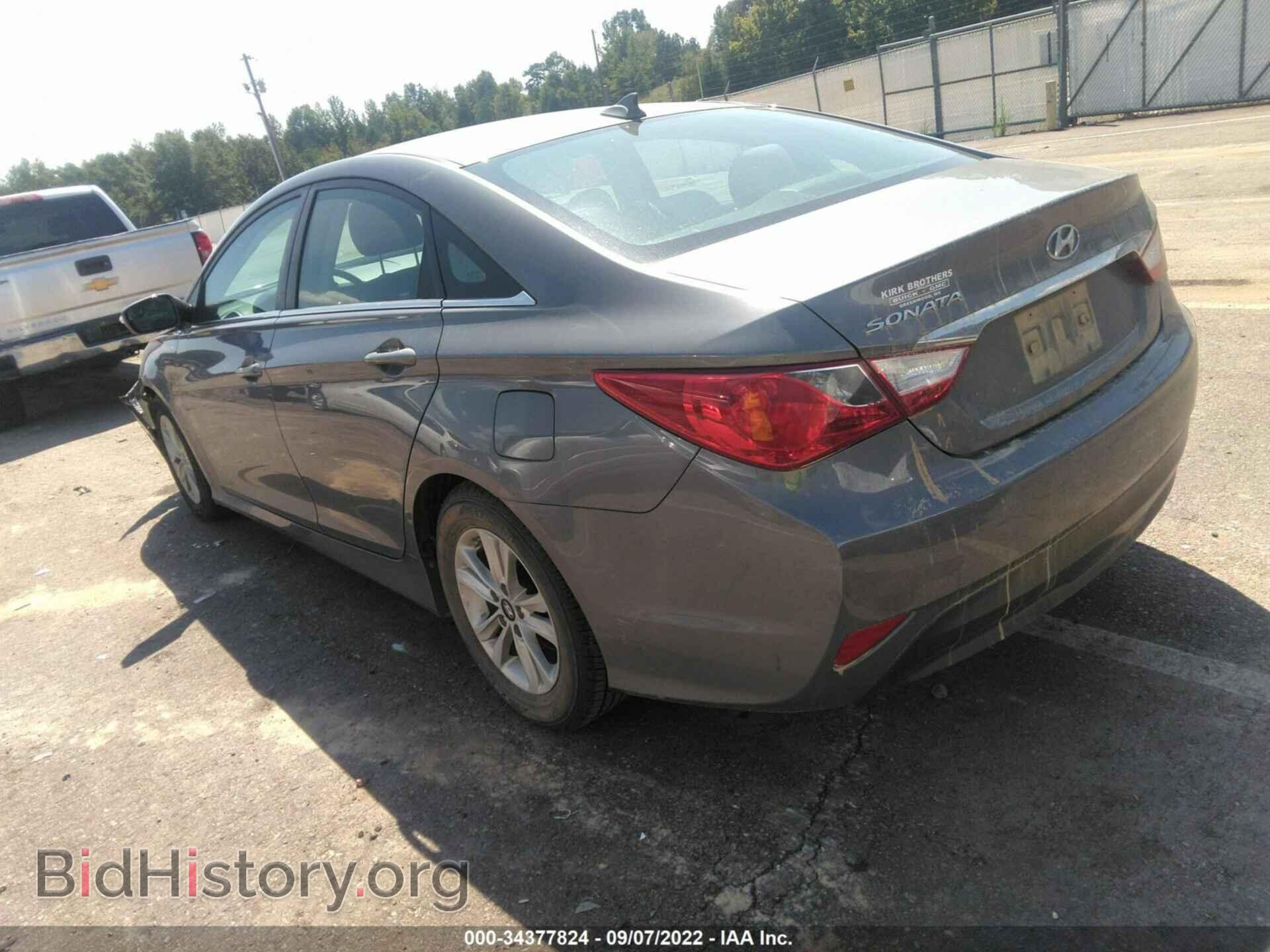 2014 HYUNDAI SONATA - VIN: 5NPEB4AC4EH930039 - Фото 3