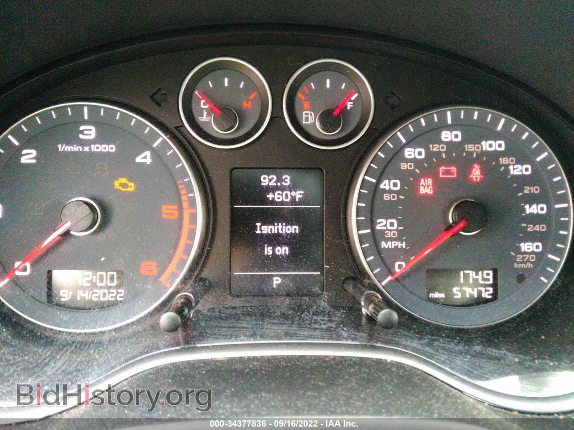 2012 AUDI A3 - VIN: WAUKJBFM3CA055422 - Фото 7