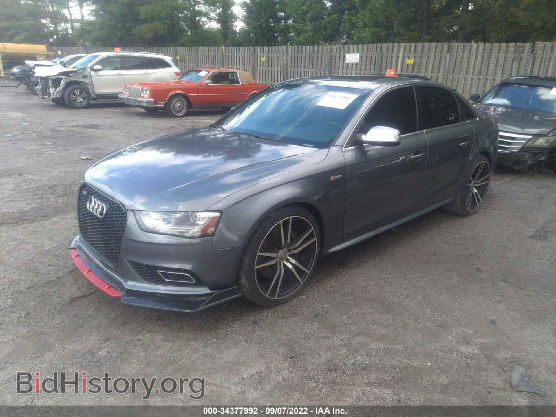2014 AUDI S4 - VIN: WAUBGAFL0EA150720 - Фото 2