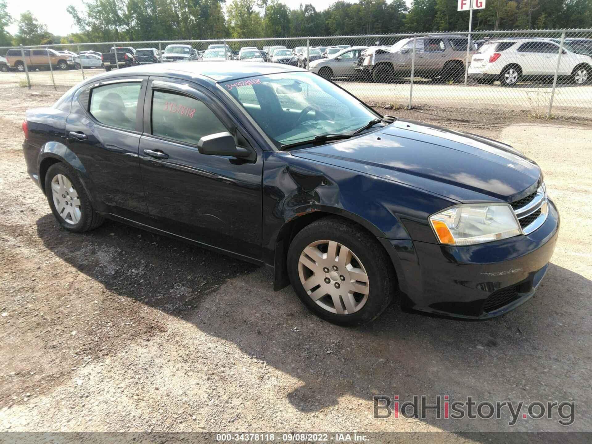 Photo 1C3CDZAB0EN151246 - DODGE AVENGER 2014