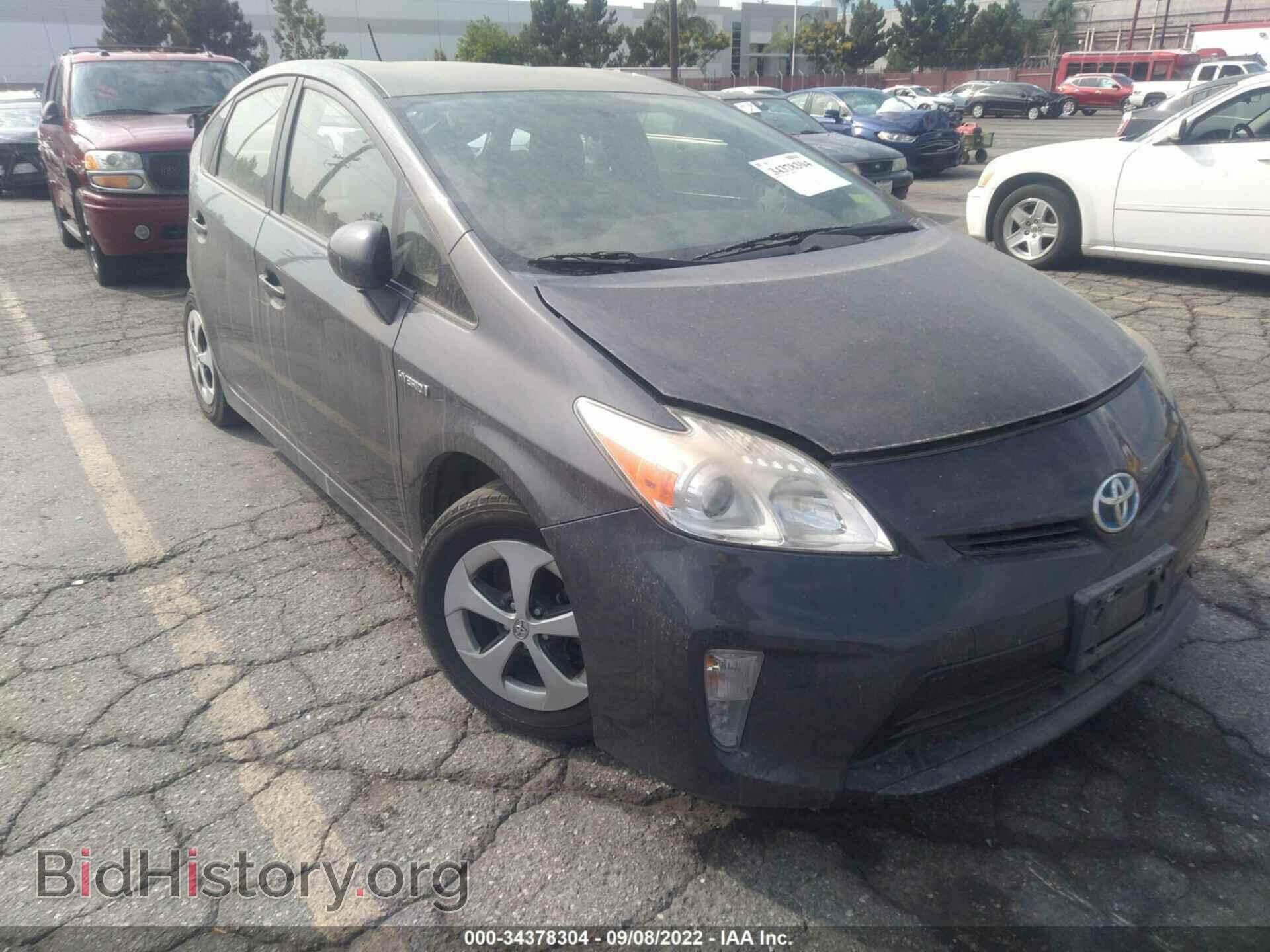 Фотография JTDKN3DU4E0384980 - TOYOTA PRIUS 2014