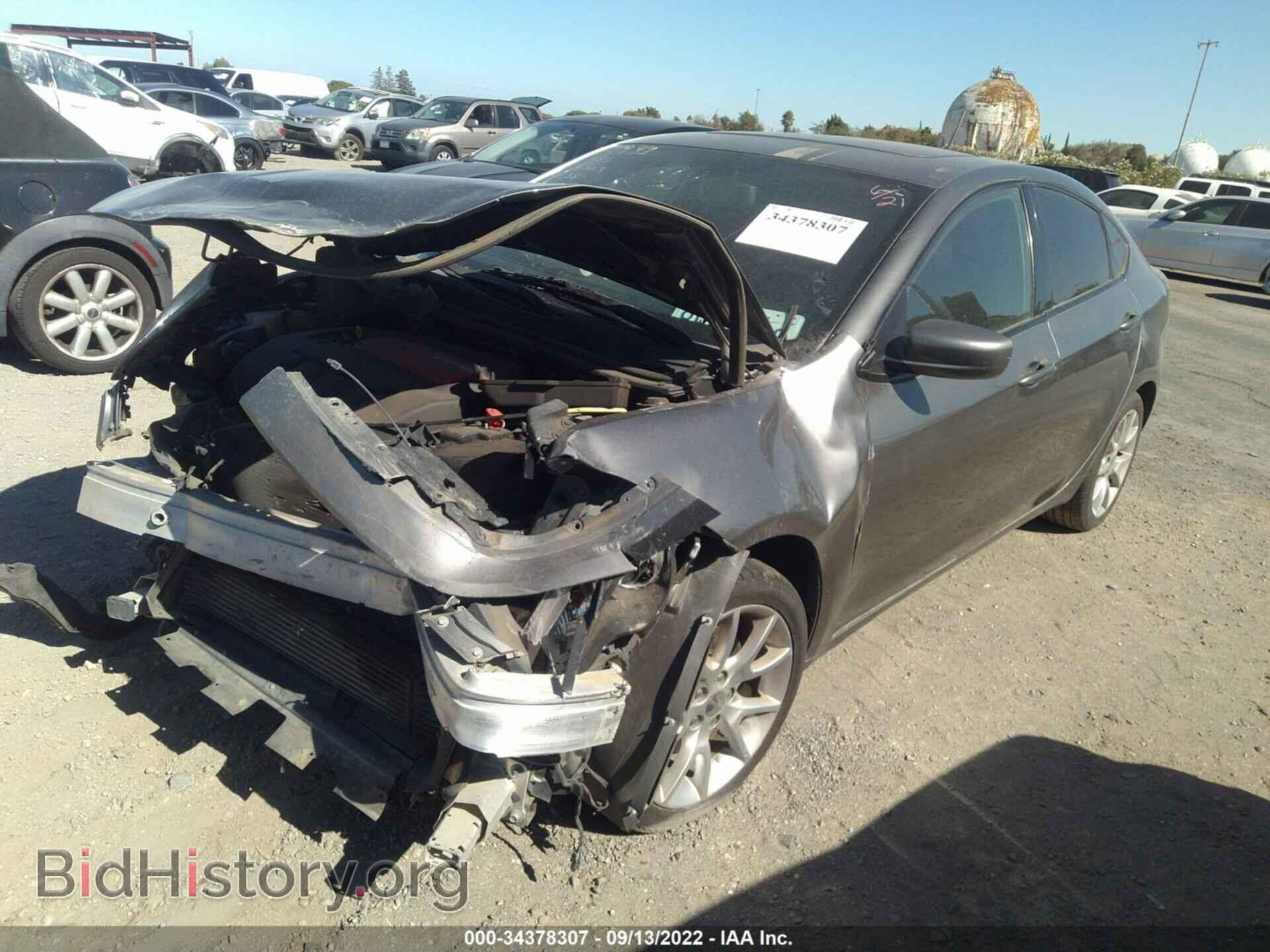 2013 DODGE DART - VIN: 1C3CDFBH7DD142145 - Фото 2