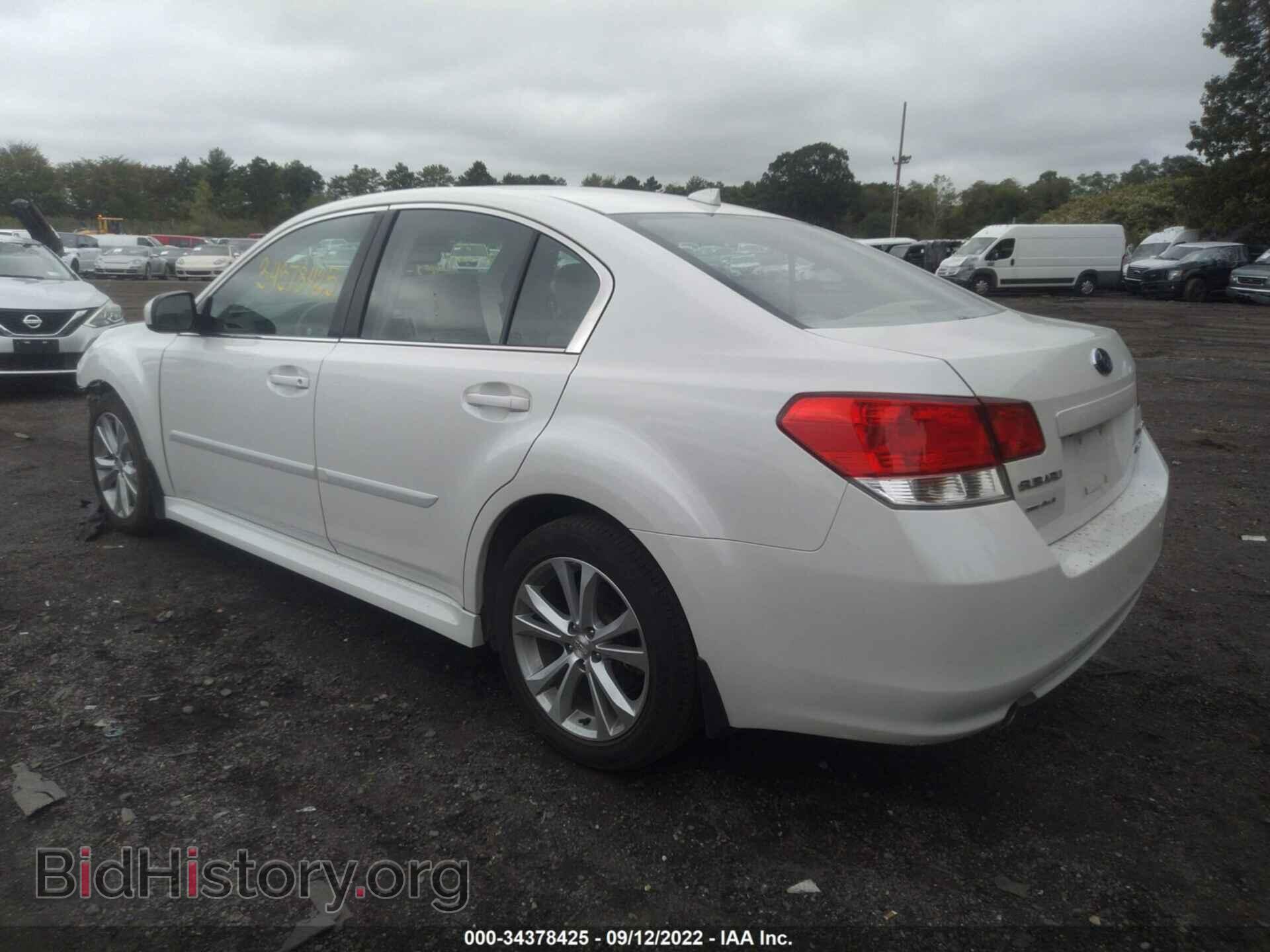 2014 SUBARU LEGACY - VIN: 4S3BMDM69E2018348 - Фото 3