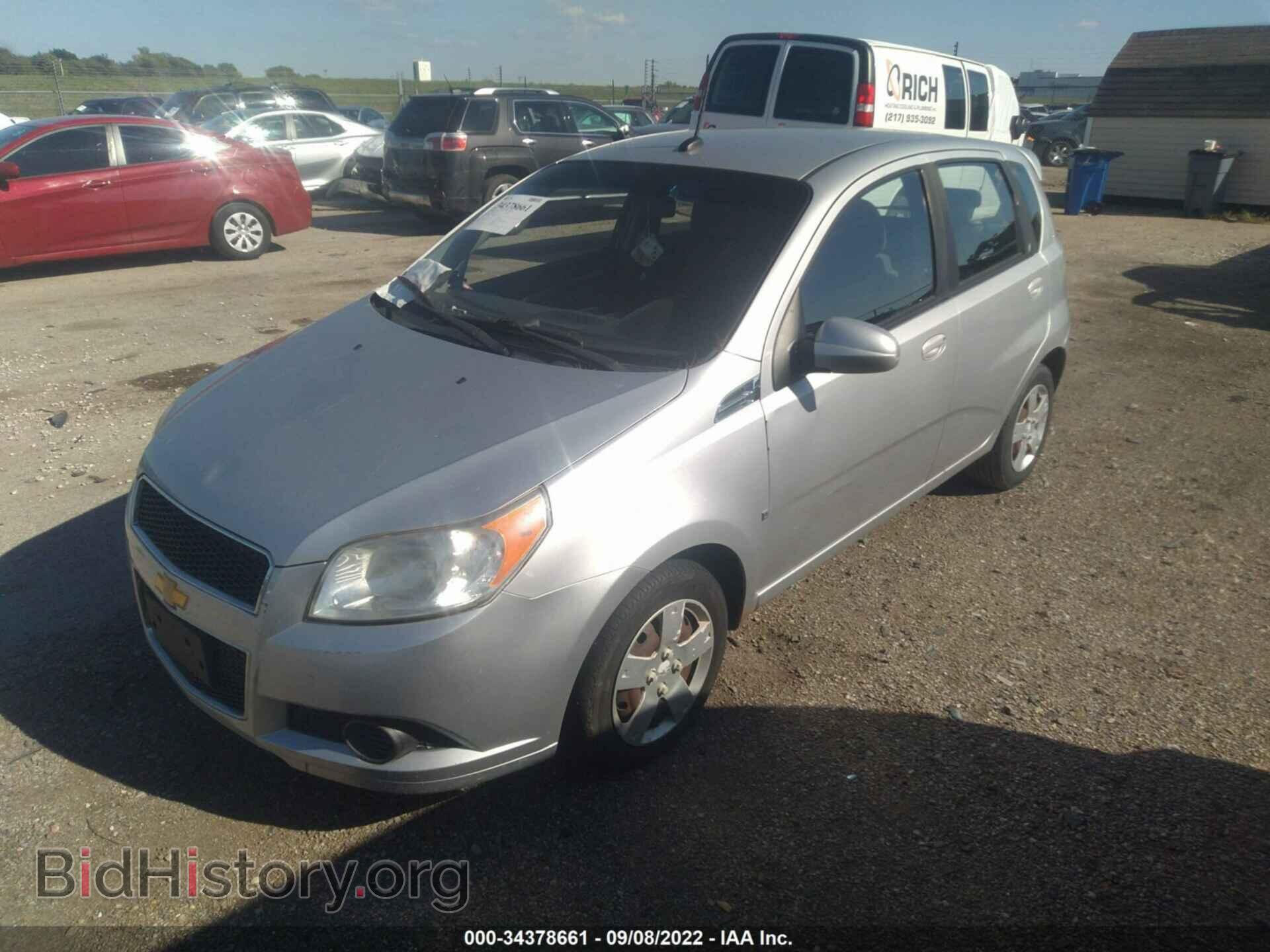 2009 CHEVROLET AVEO - VIN: KL1TD66E09B383471 - Фото 2
