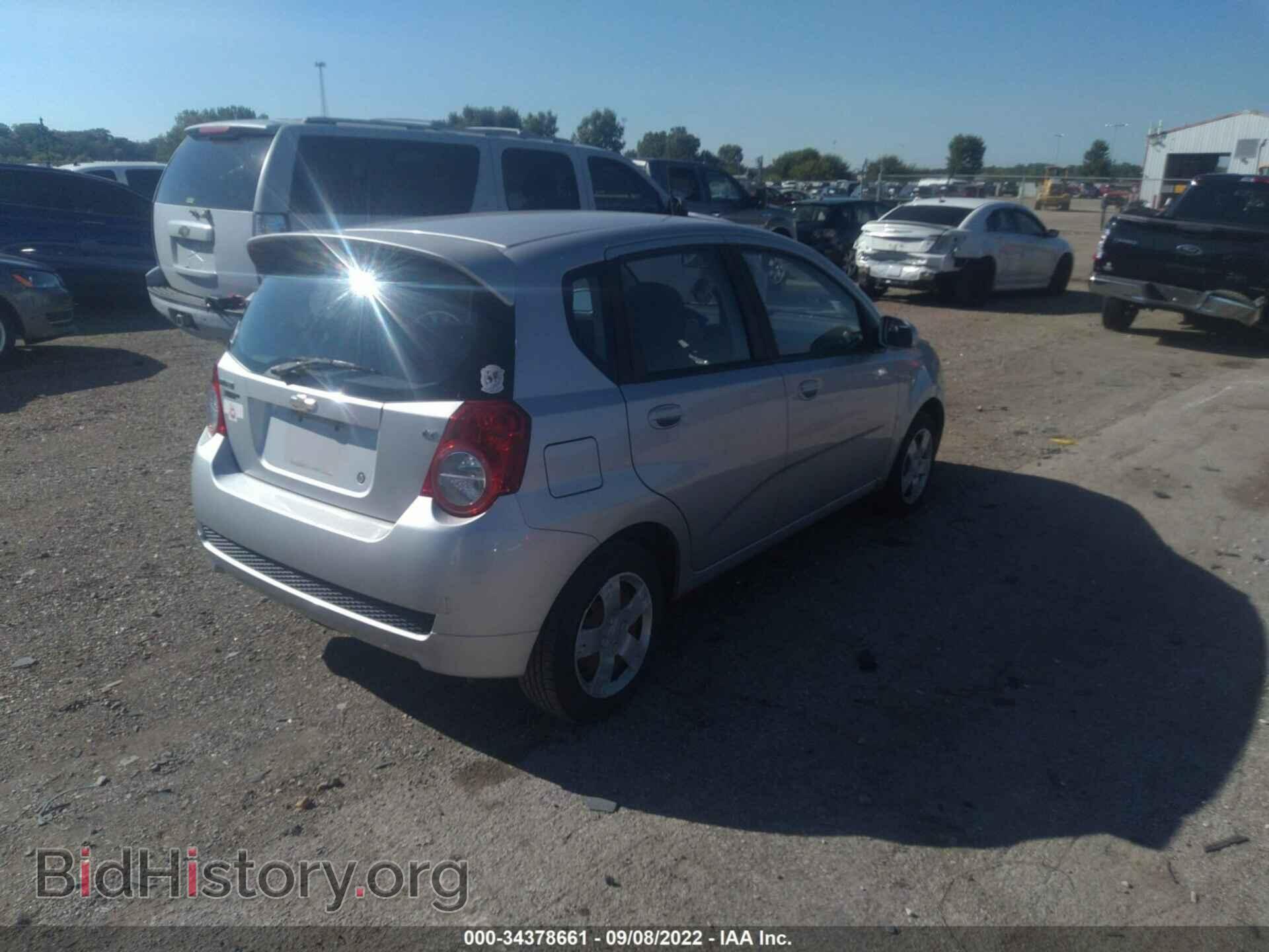 2009 CHEVROLET AVEO - VIN: KL1TD66E09B383471 - Фото 4