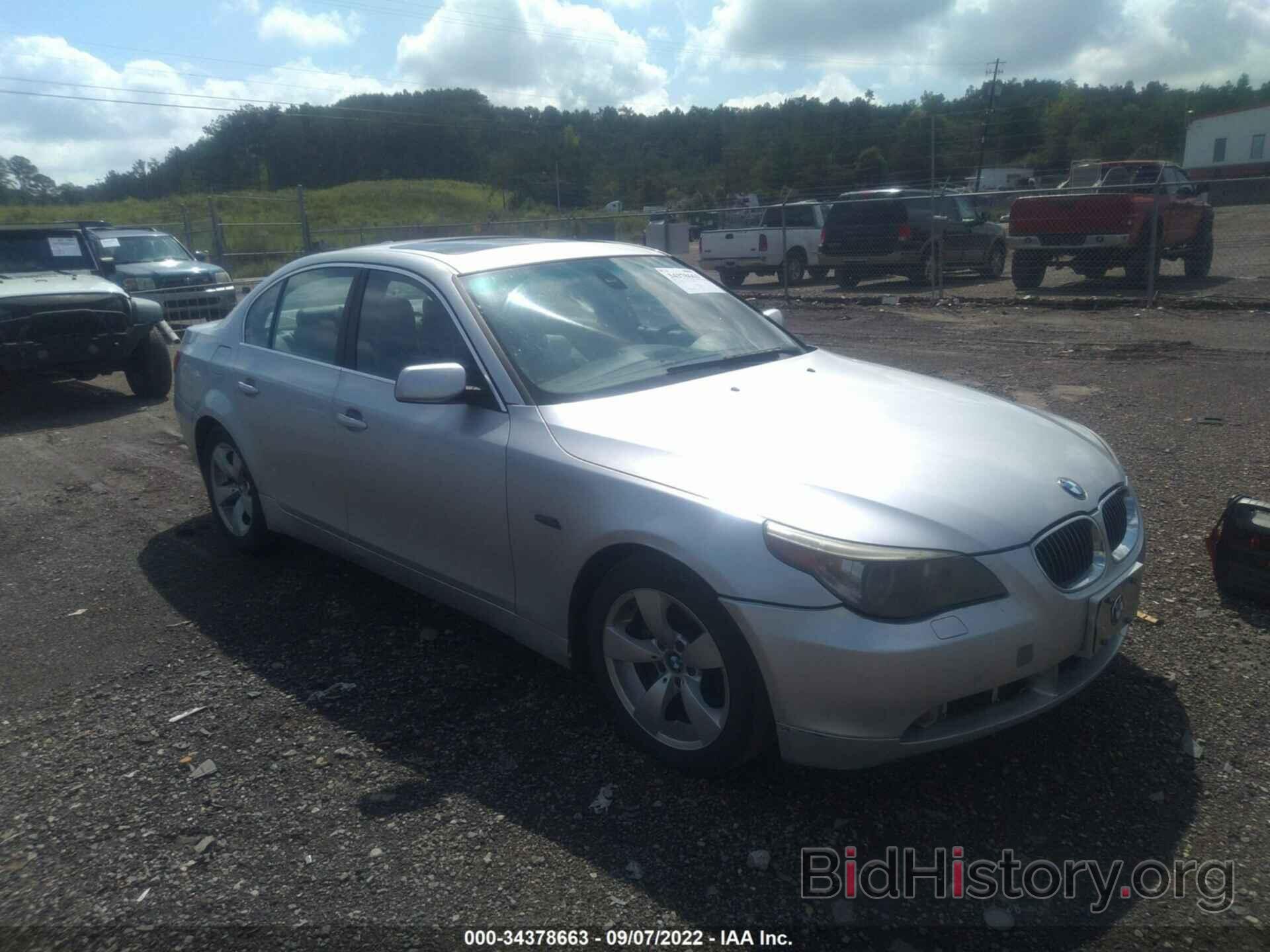 Photo WBANE73577CM50144 - BMW 5 SERIES 2007