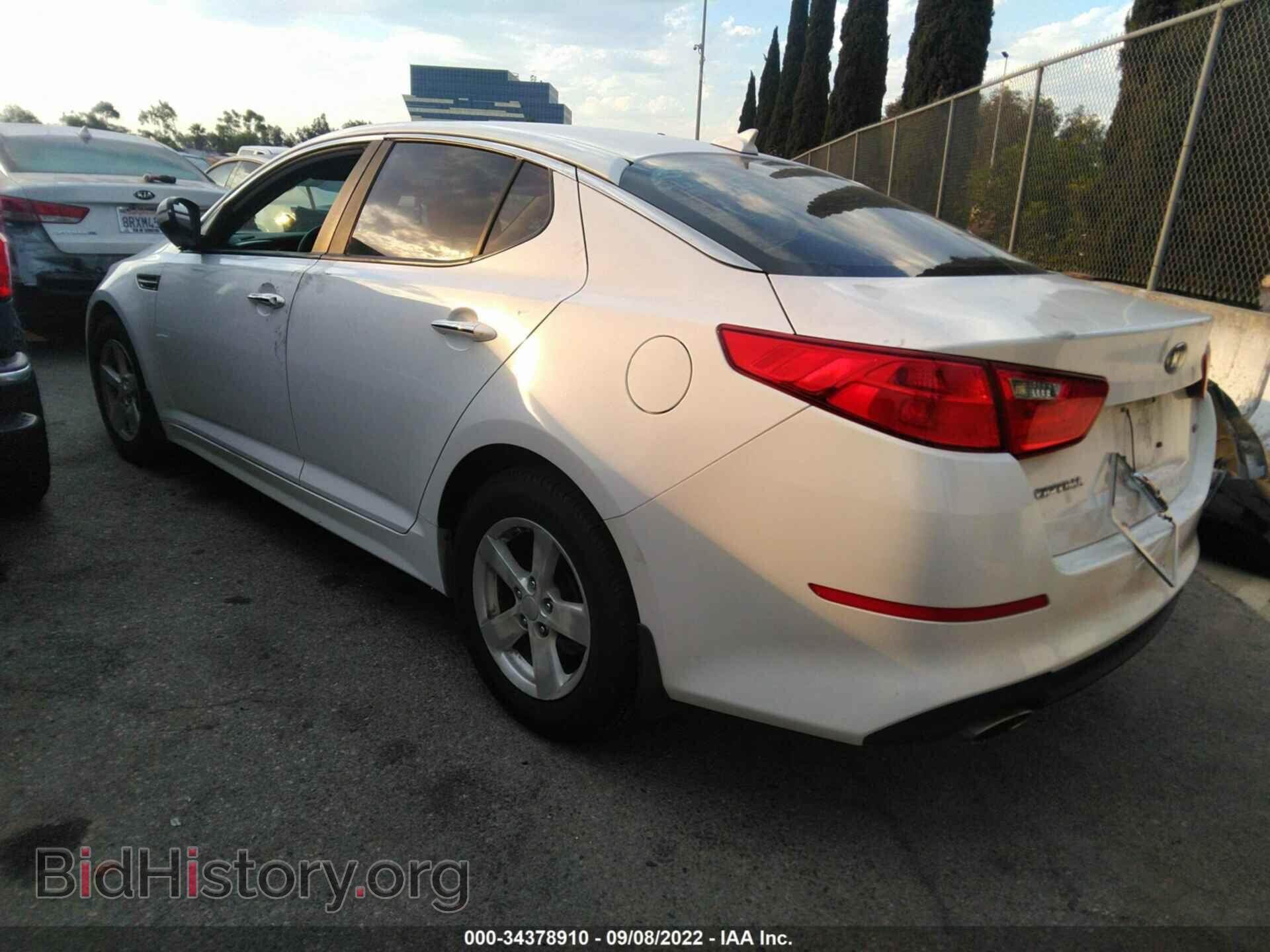 2015 KIA OPTIMA - VIN: KNAGM4A77F5545319 - Photo 3