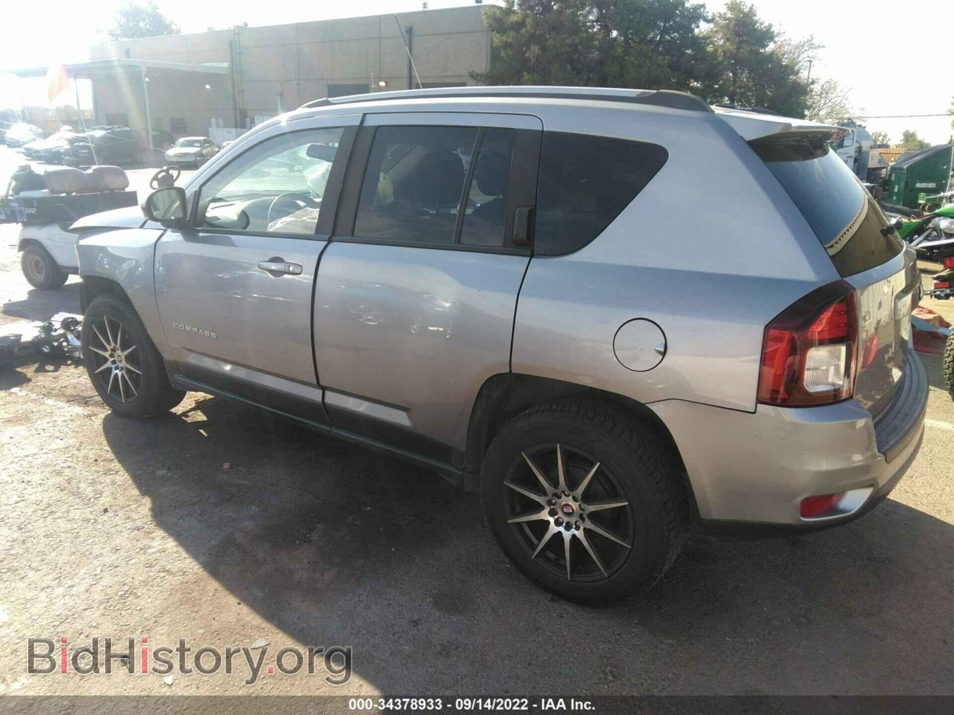 2016 JEEP COMPASS - VIN: 1C4NJCBA6GD560411 - Фото 3
