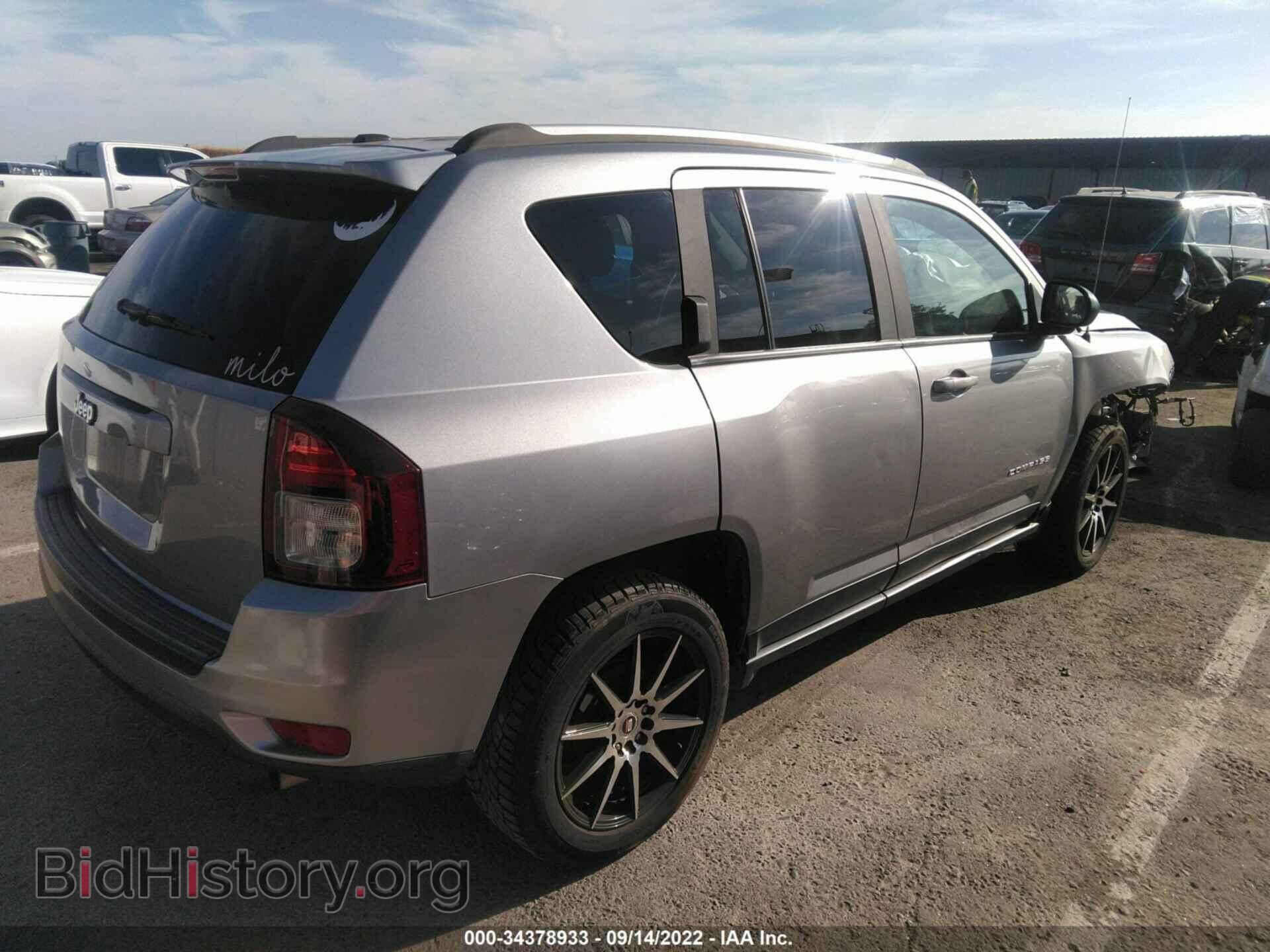 2016 JEEP COMPASS - VIN: 1C4NJCBA6GD560411 - Фото 4