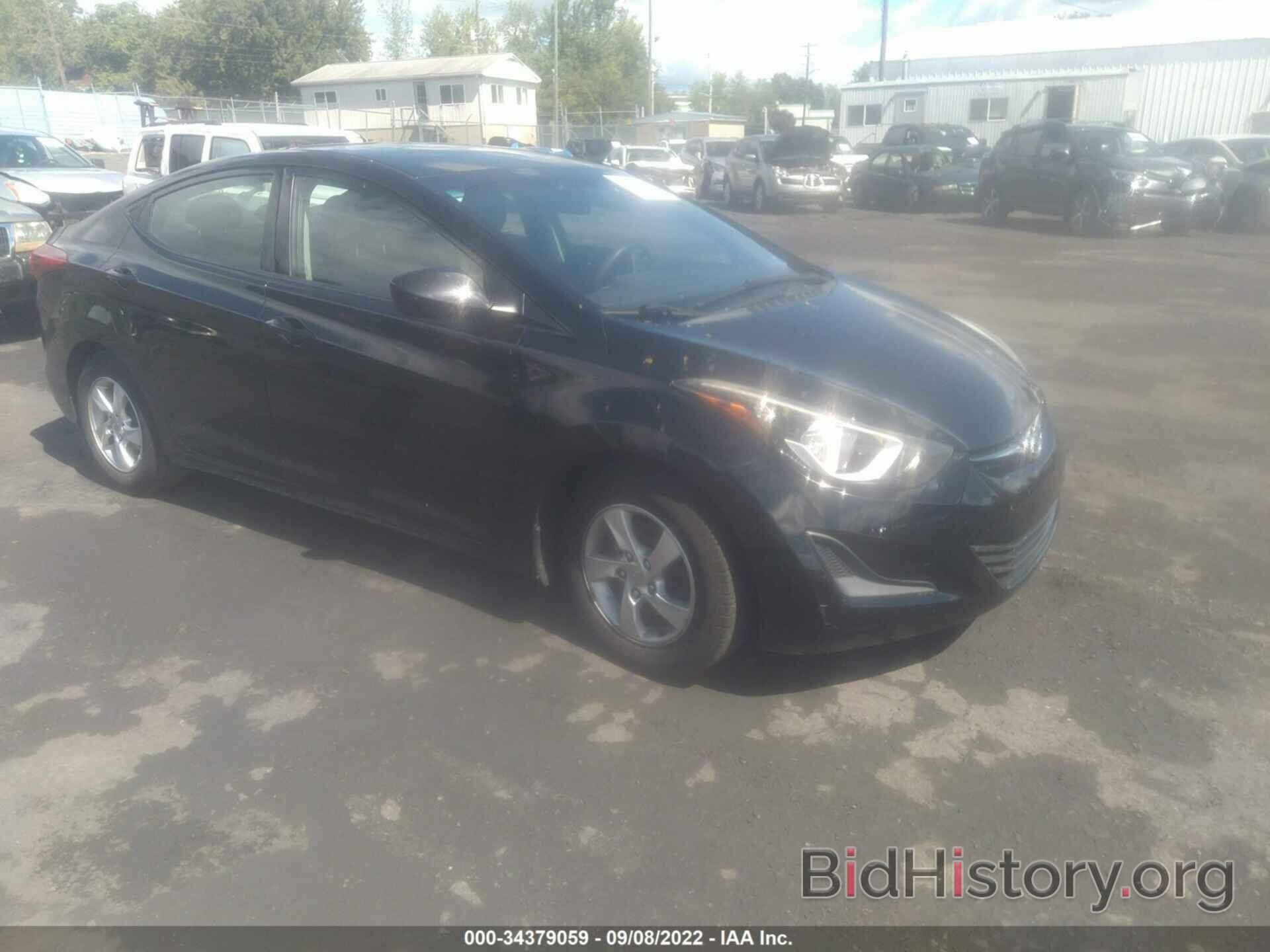 Photo 5NPDH4AE6FH567899 - HYUNDAI ELANTRA 2015