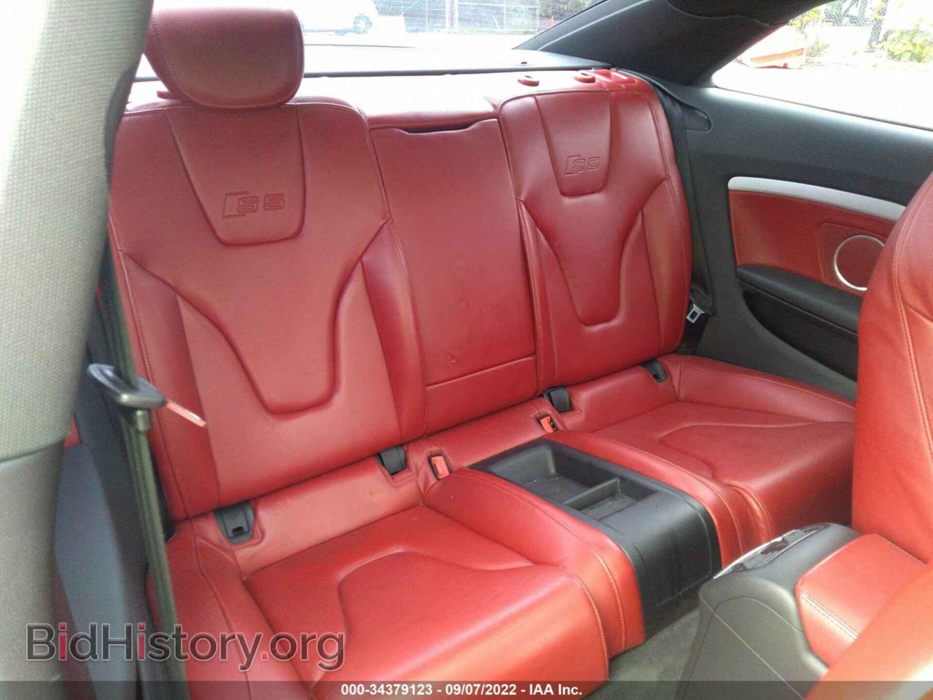 2012 AUDI S5 - VIN: WAUCVAFR2CA037007 - Фото 8