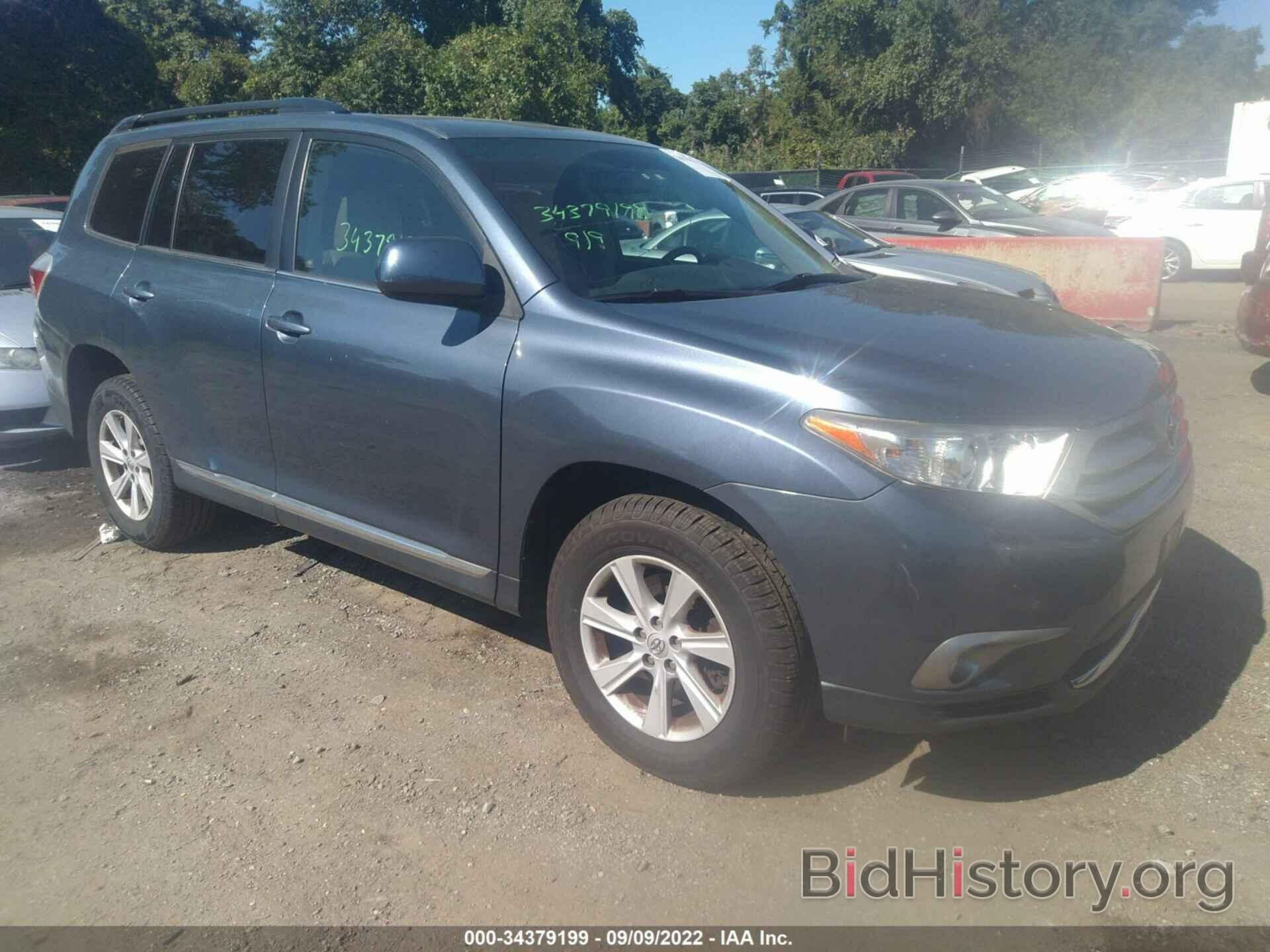 Photo 5TDBK3EHXDS249699 - TOYOTA HIGHLANDER 2013