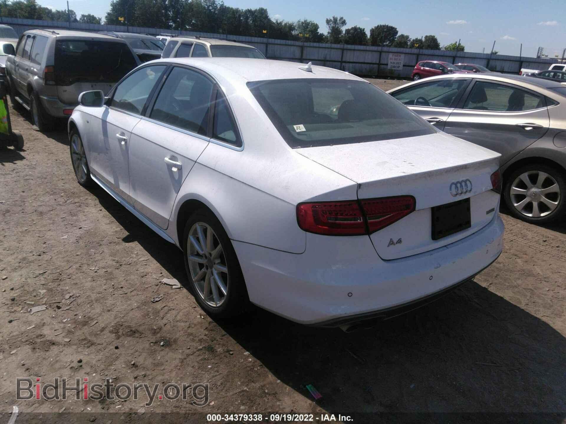 2014 AUDI A4 - VIN: WAUEFAFL4EN045154 - Фото 3