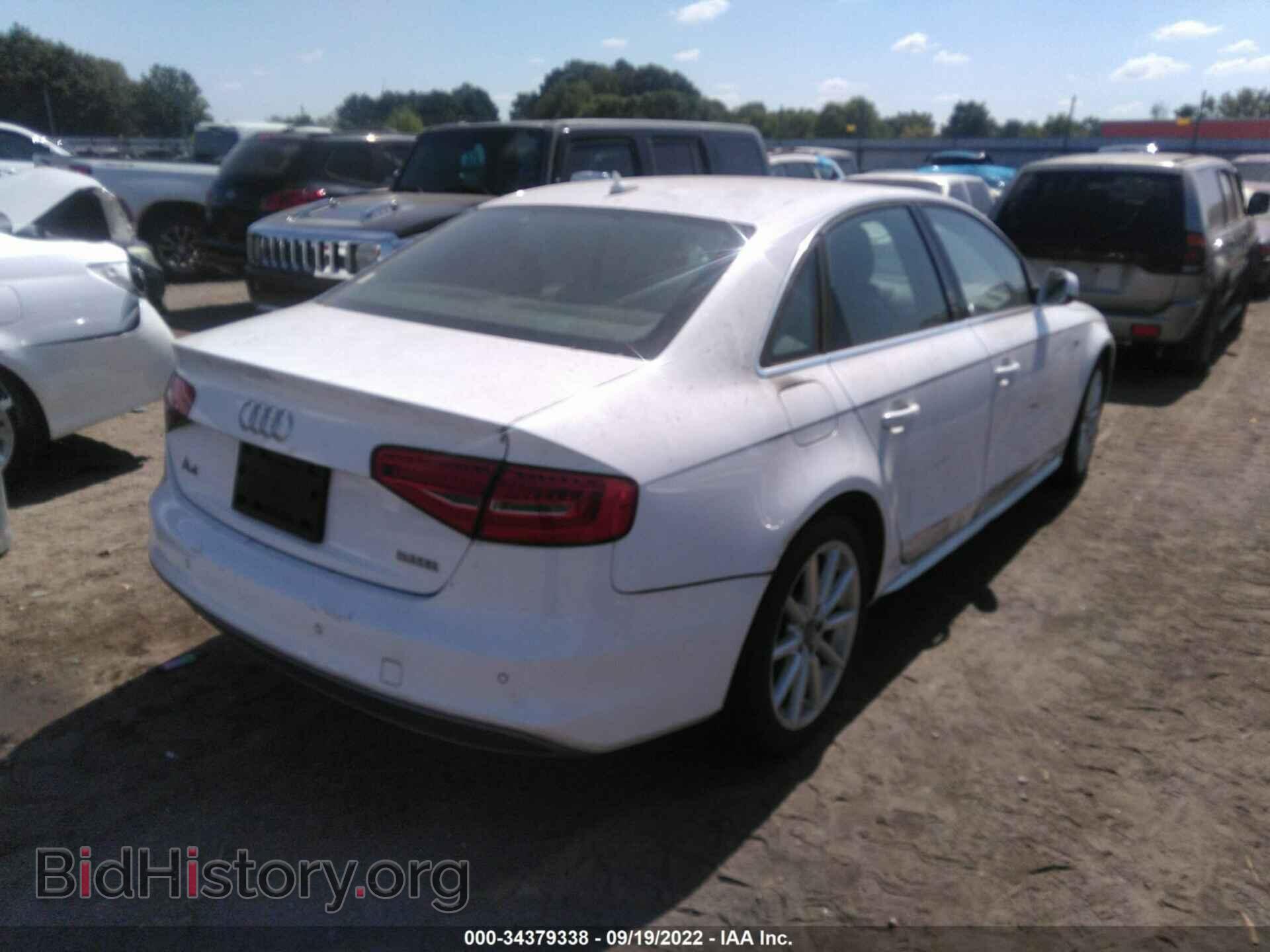 2014 AUDI A4 - VIN: WAUEFAFL4EN045154 - Фото 4