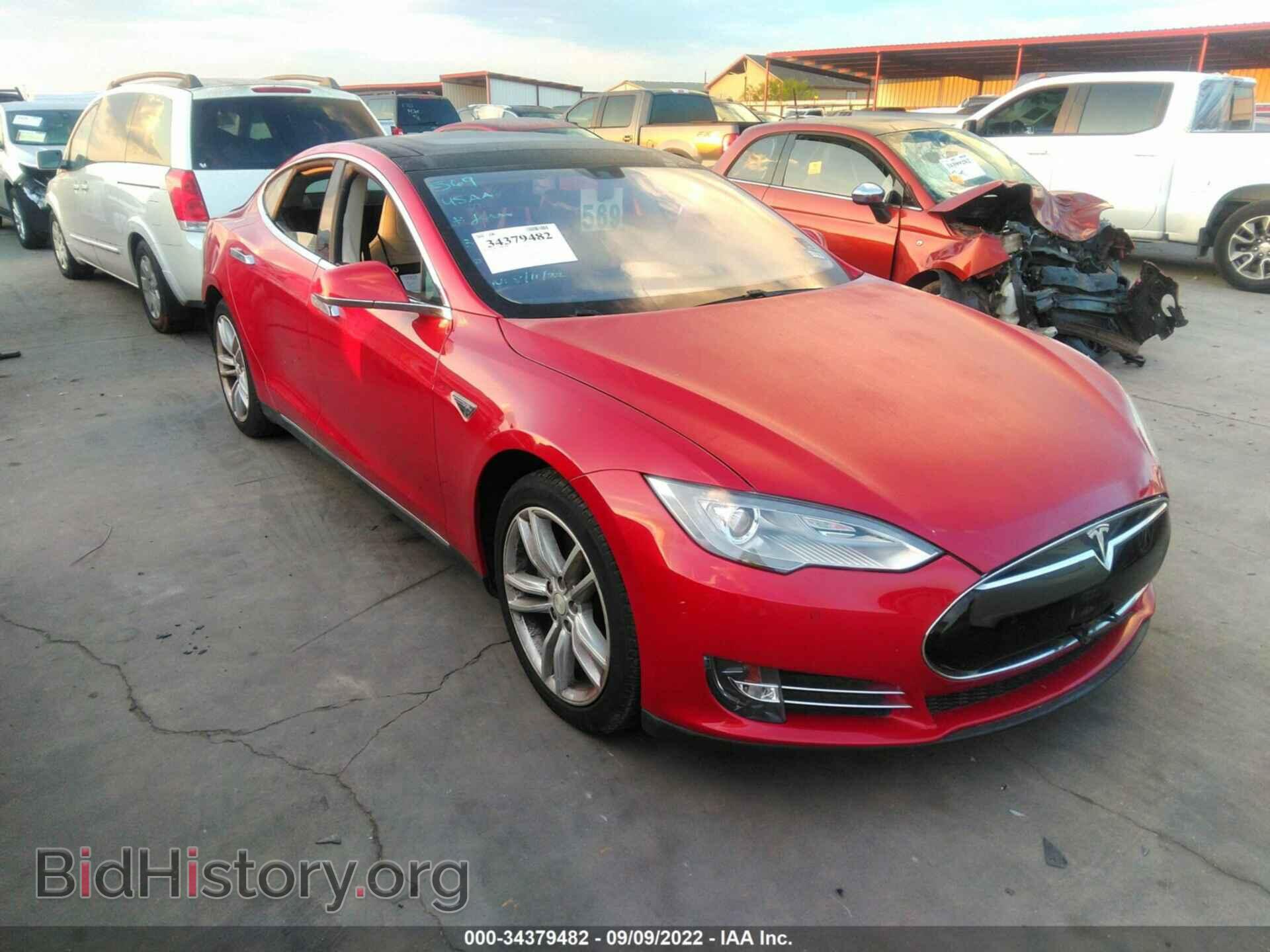 Фотография 5YJSA1S16EFP50612 - TESLA MODEL S 2014
