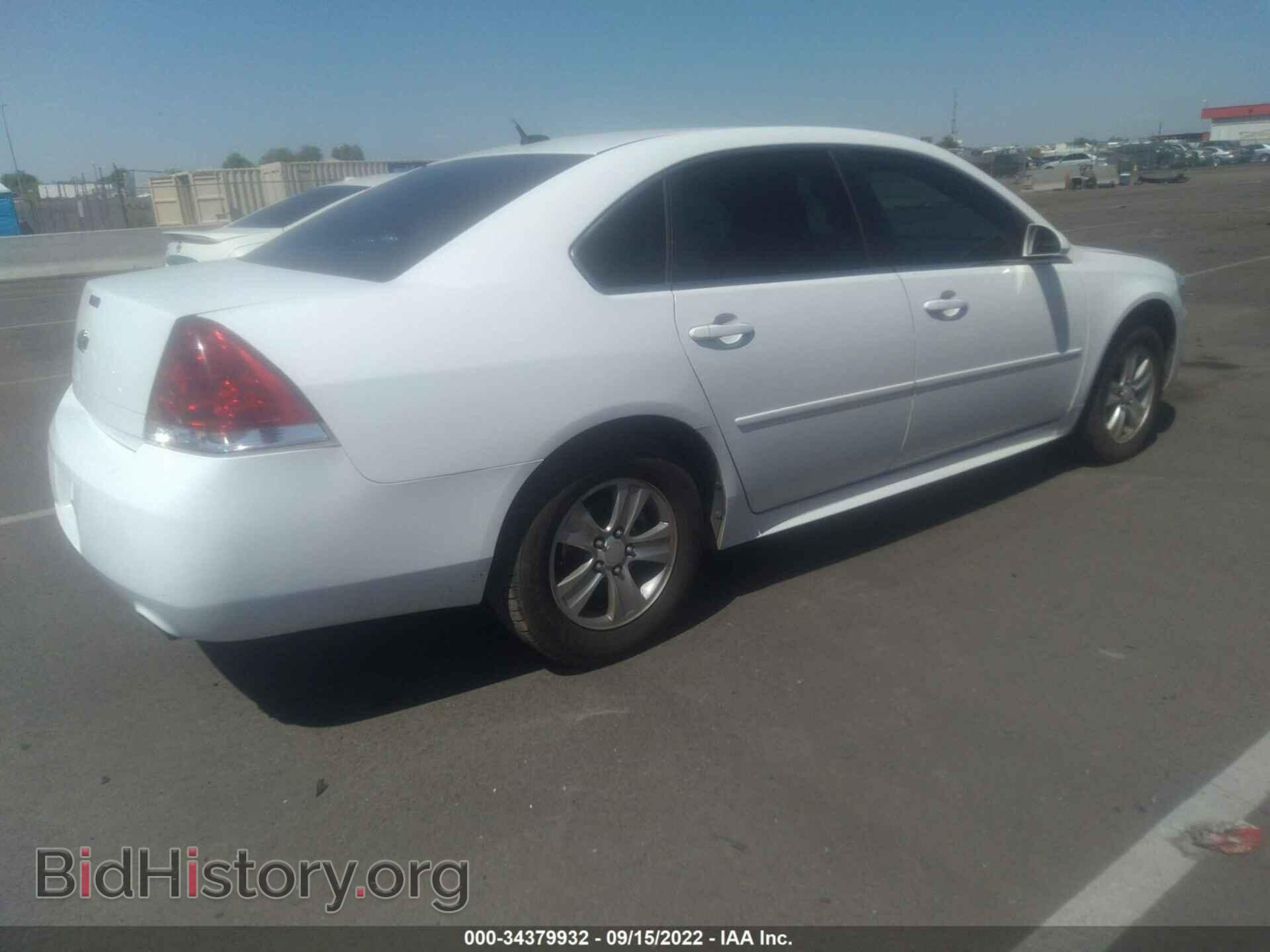 2012 CHEVROLET IMPALA - VIN: 2G1WA5E32C1122965 - Фото 4