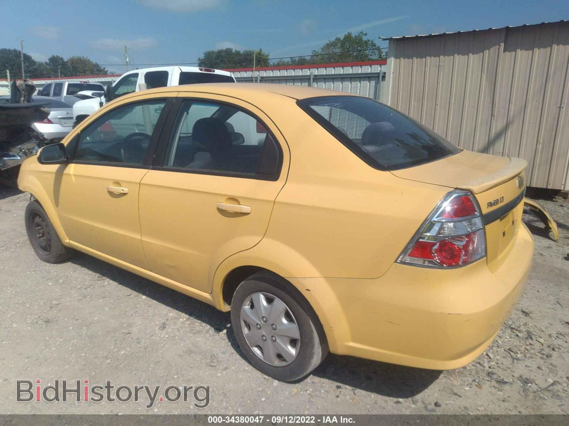 2010 CHEVROLET AVEO - VIN: KL1TD5DE7AB113722 - Фото 3