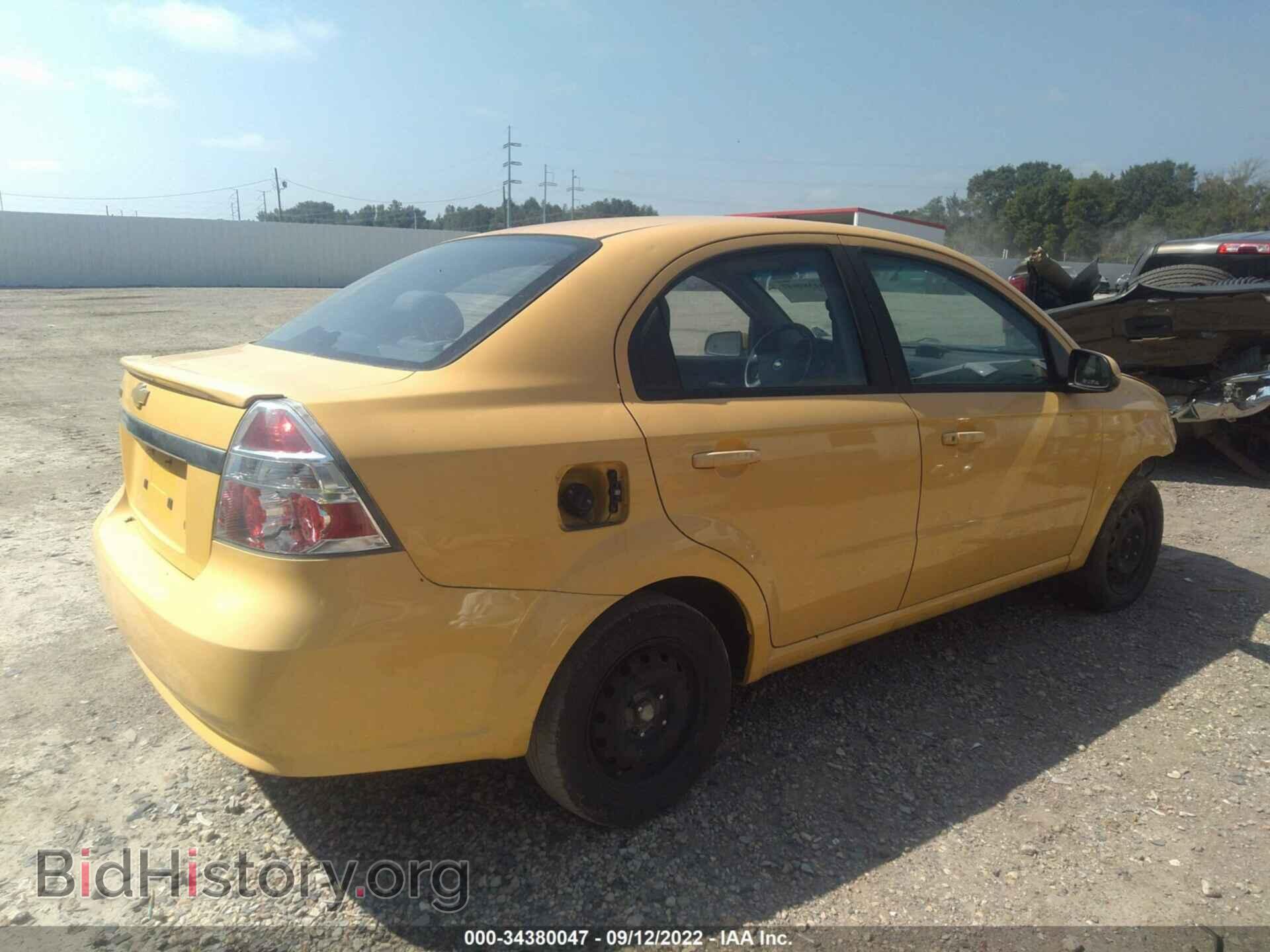 2010 CHEVROLET AVEO - VIN: KL1TD5DE7AB113722 - Фото 4