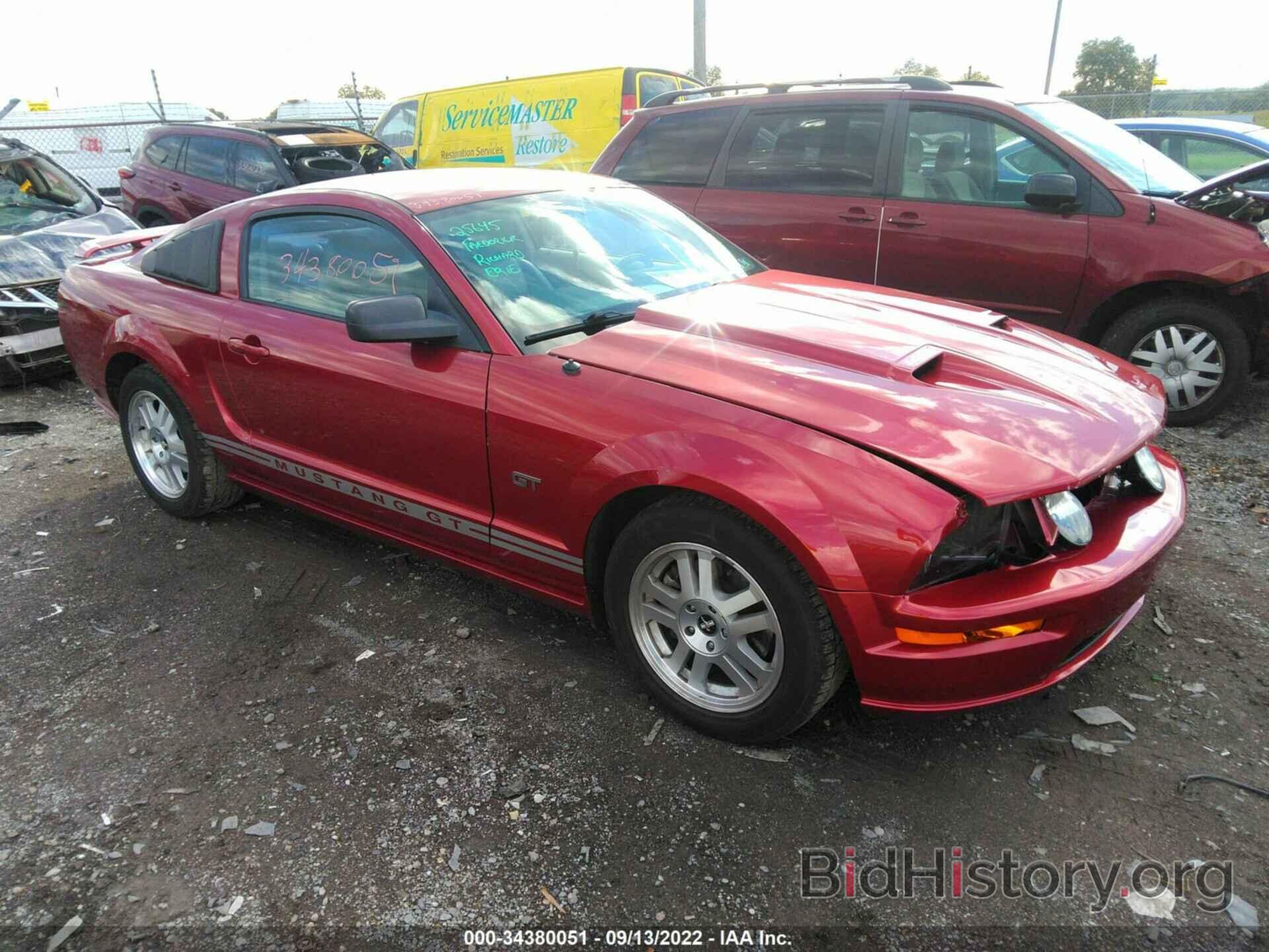 Photo 1ZVFT82H775242636 - FORD MUSTANG 2007