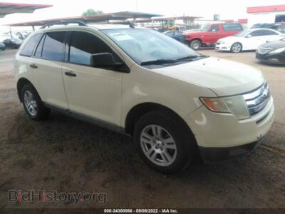 2008 Ford EDGE SE, белый — VIN 2FMDK36C08BA53818, IAAI