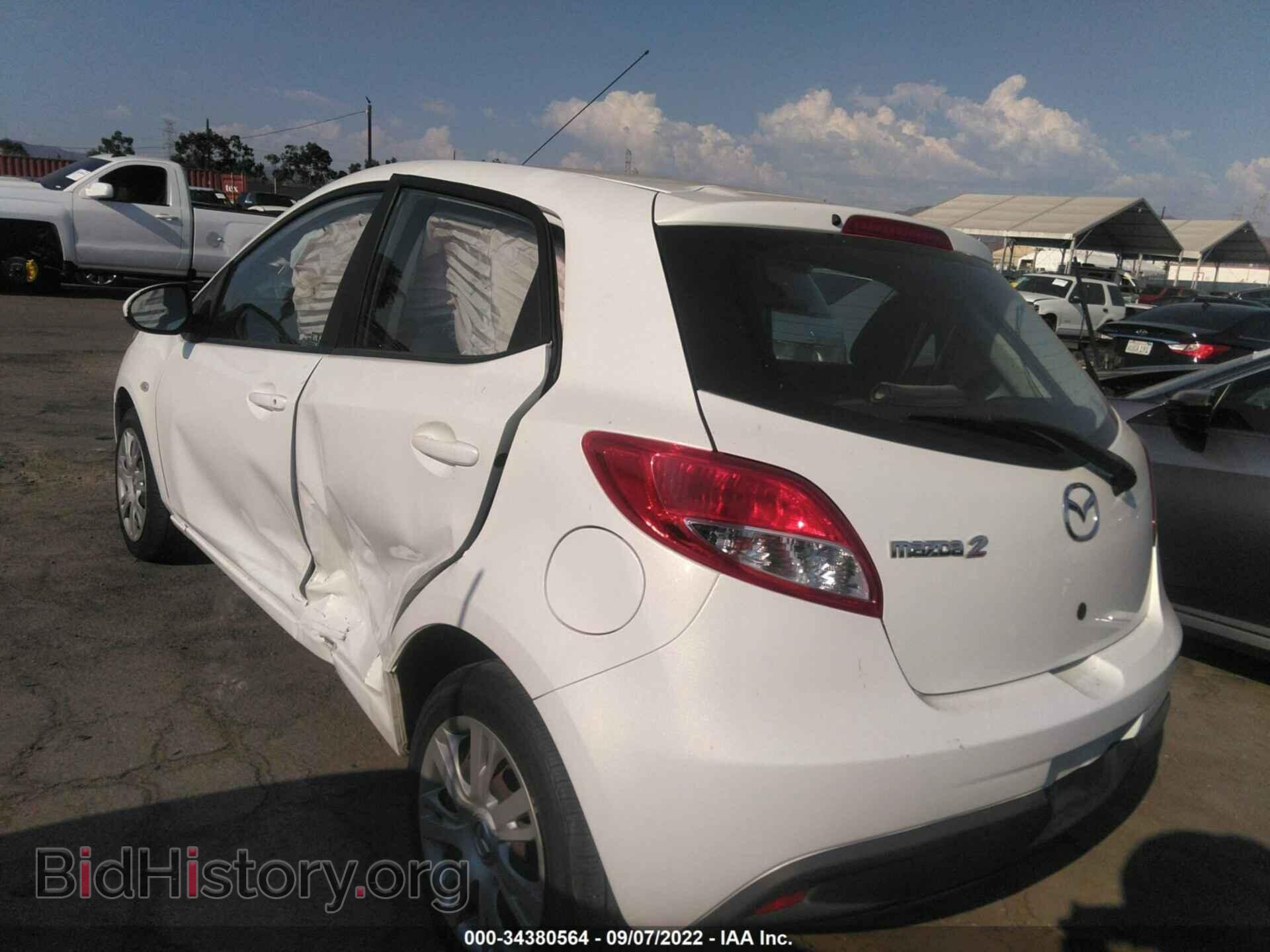 2013 MAZDA MAZDA2 - VIN: JM1DE1KZ9D0162218 - Фото 3