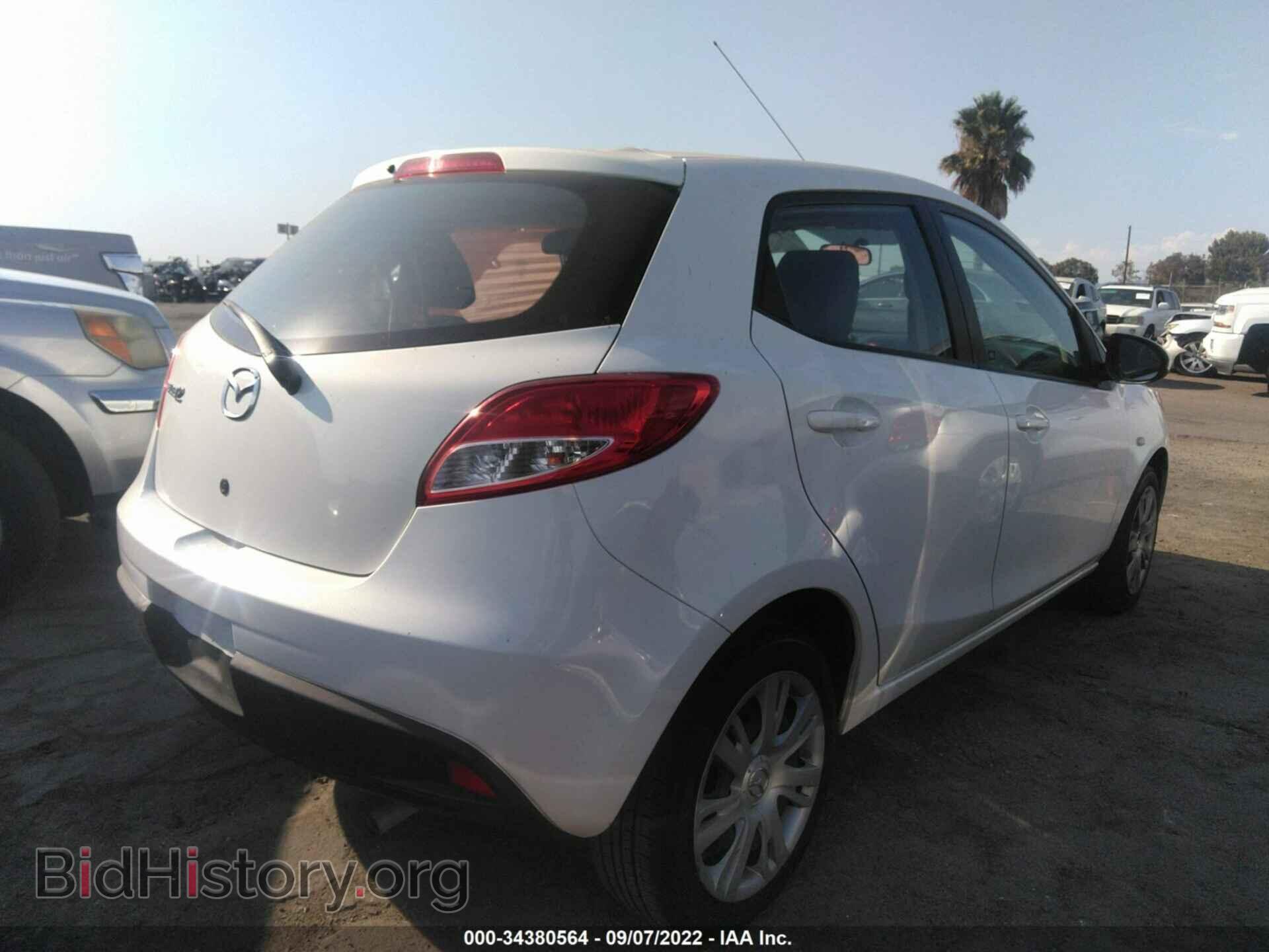 2013 MAZDA MAZDA2 - VIN: JM1DE1KZ9D0162218 - Фото 4