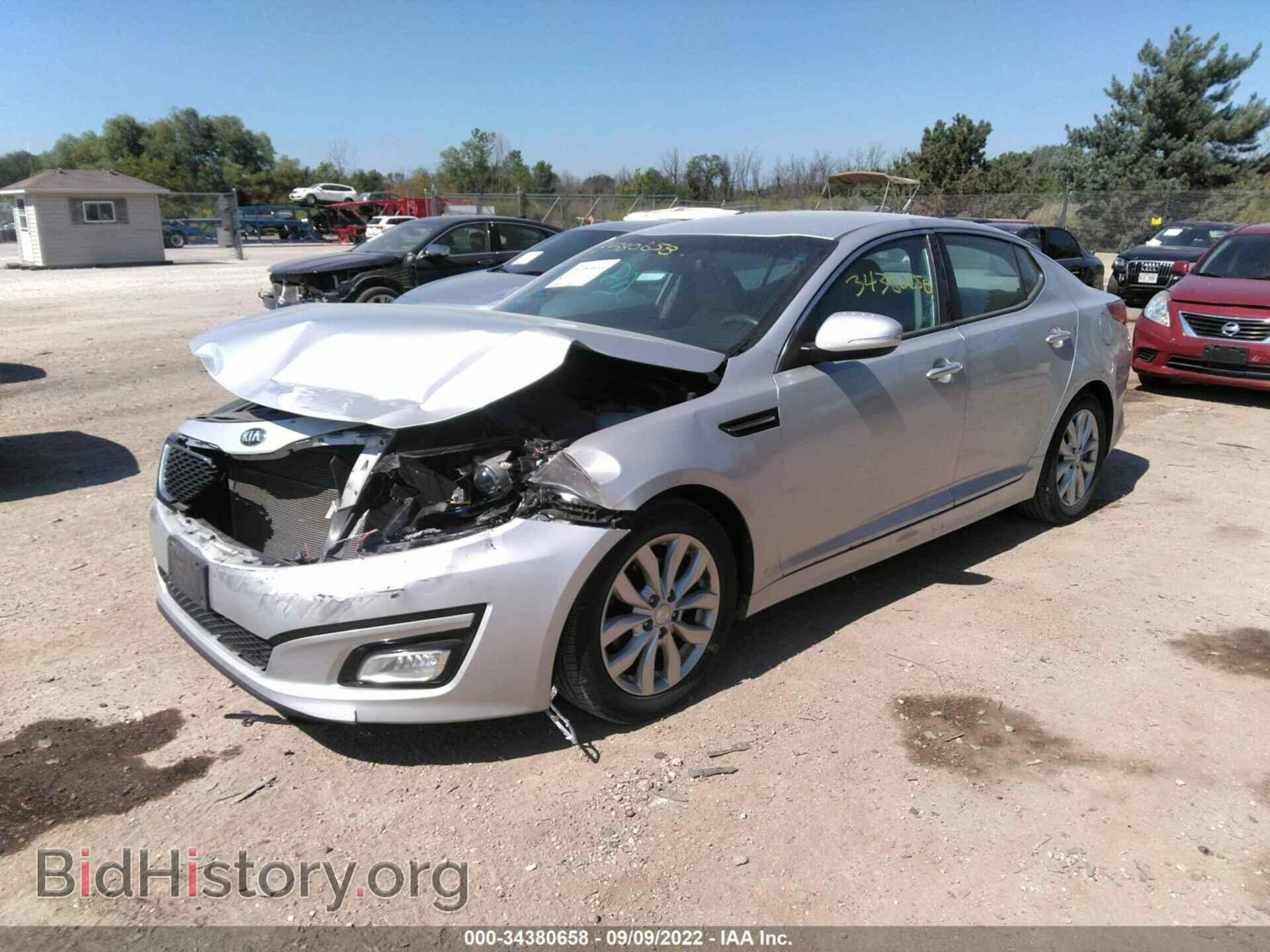 2014 KIA OPTIMA - VIN: 5XXGM4A79EG326083 - Фото 2