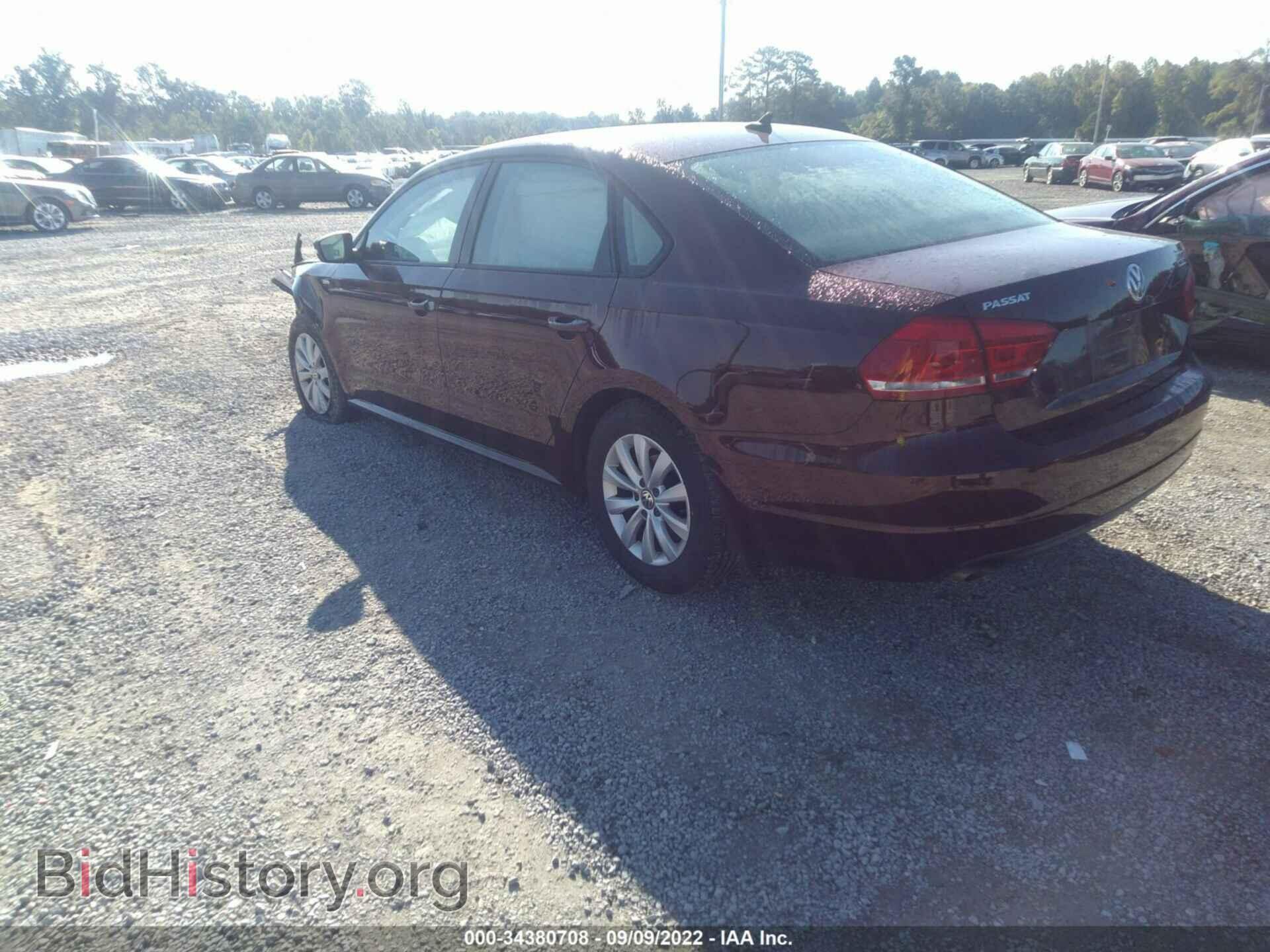 2014 VOLKSWAGEN PASSAT - VIN: 1VWAP7A35EC007546 - Фото 3