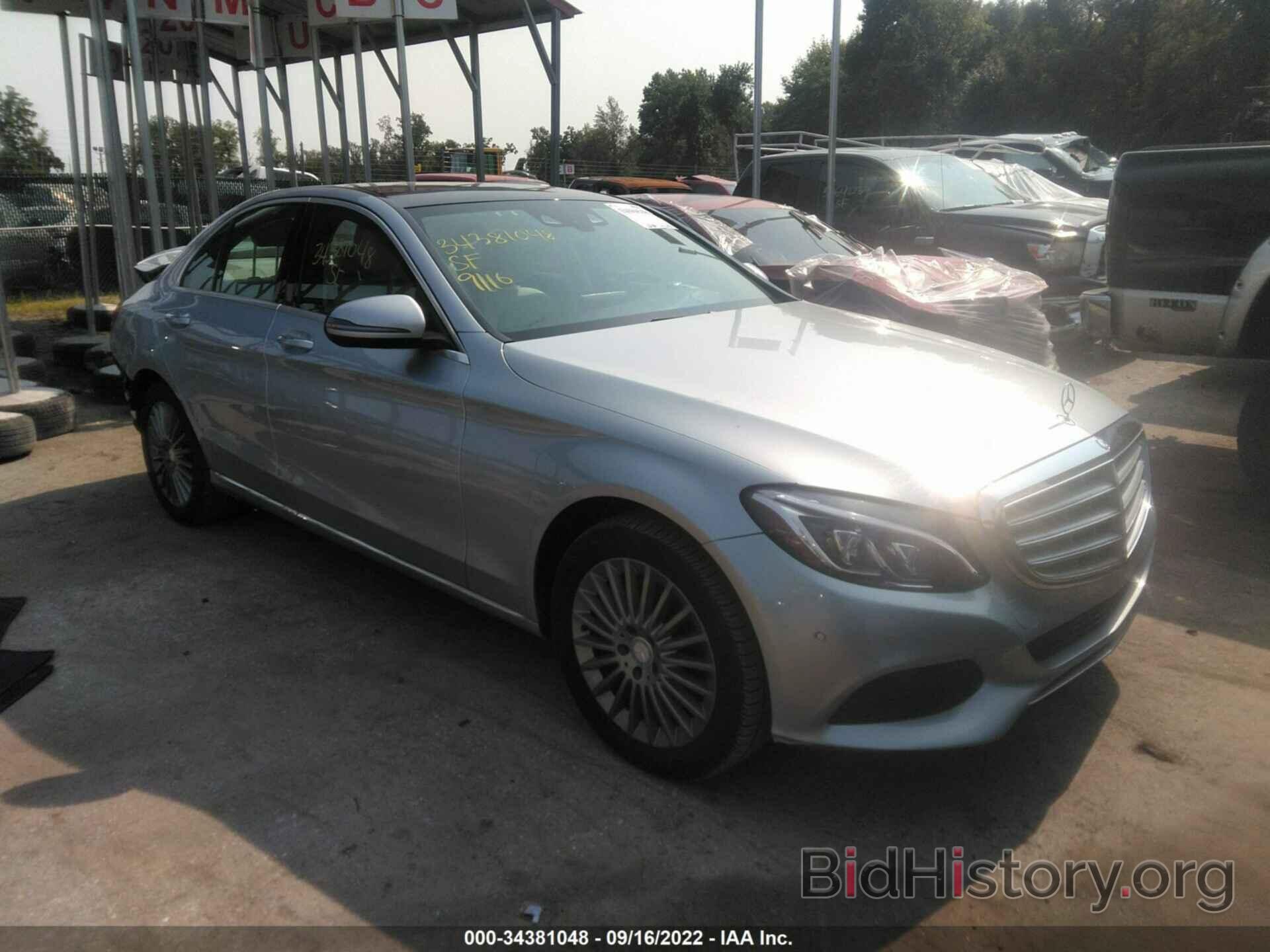 Photo 55SWF4KB9GU110781 - MERCEDES-BENZ C-CLASS 2016