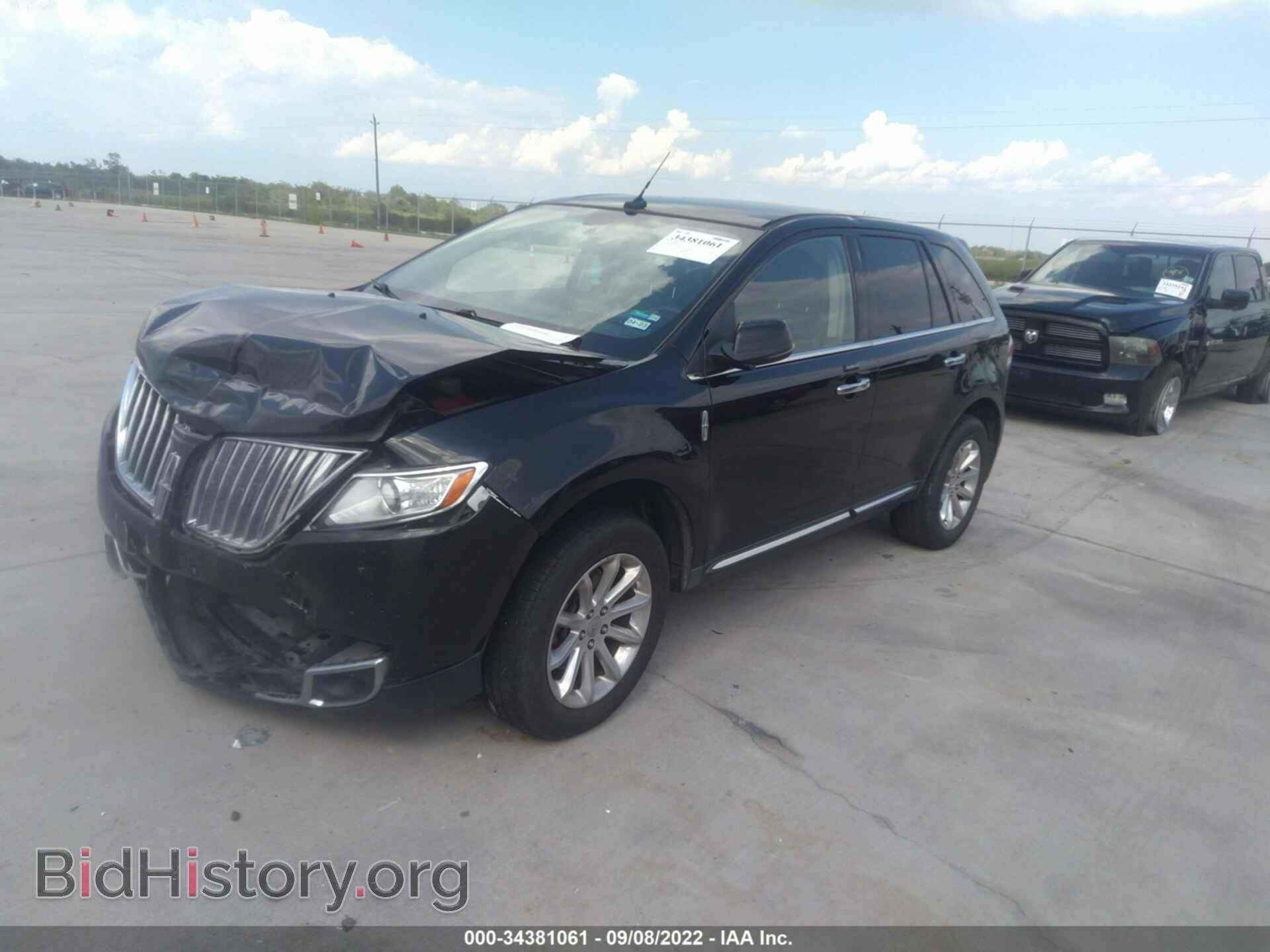 2013 LINCOLN MKX - VIN: 2LMDJ6JK8DBL04845 - Photo 2