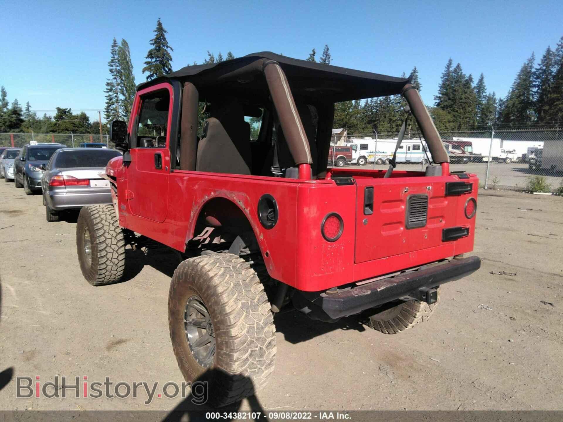 2006 JEEP WRANGLER - VIN: 1J4FA44S26P746292 - Фото 3
