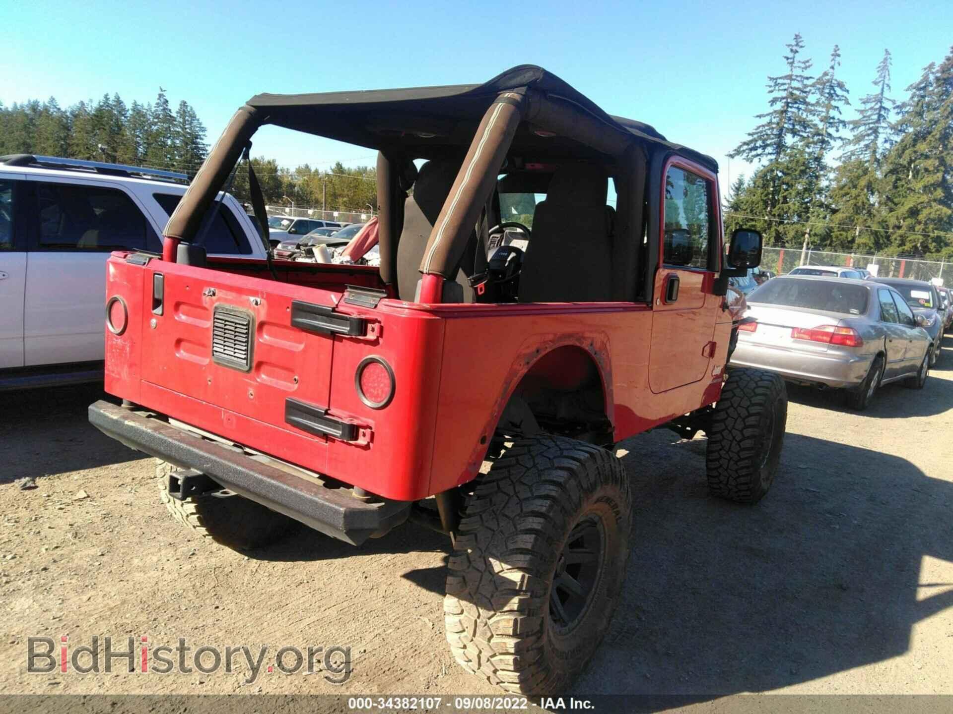 2006 JEEP WRANGLER - VIN: 1J4FA44S26P746292 - Фото 4