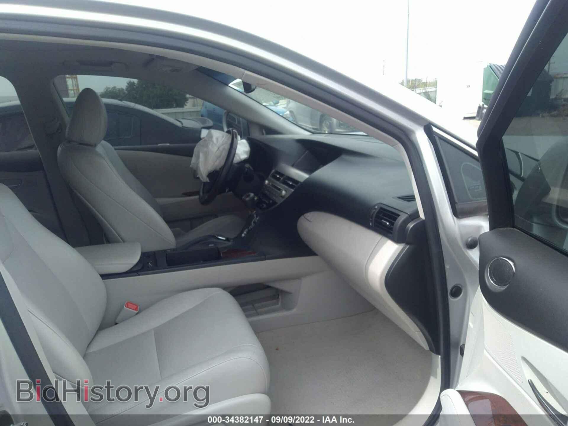 2011 LEXUS RX 350 - VIN: 2T2BK1BA4BC102047 - Фото 5