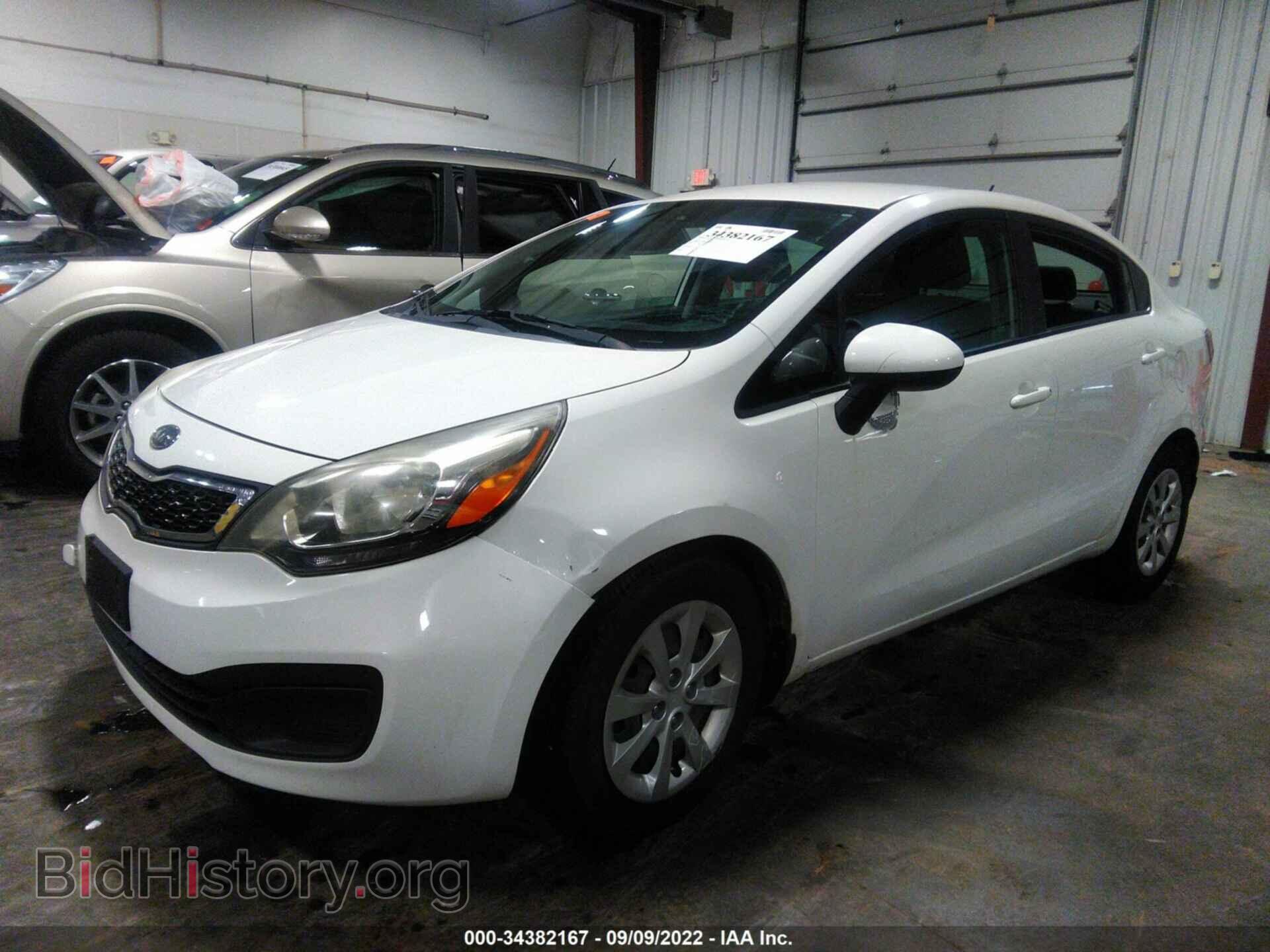 2012 KIA RIO - VIN: KNADN4A35C6083538 - Фото 2